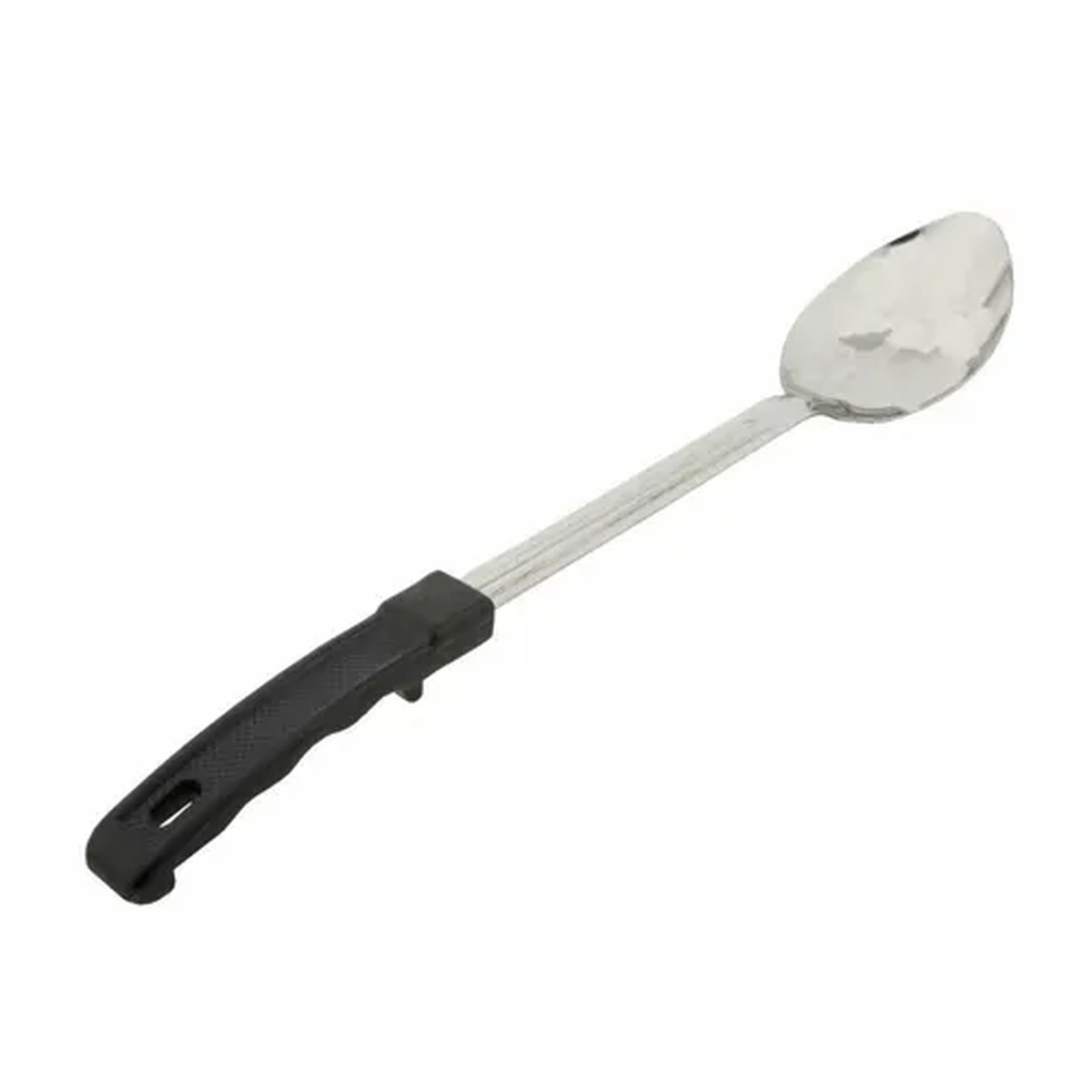 Libertyware PHS15 15-inch solid stainless steel basting spoon with black insulated plastic handle