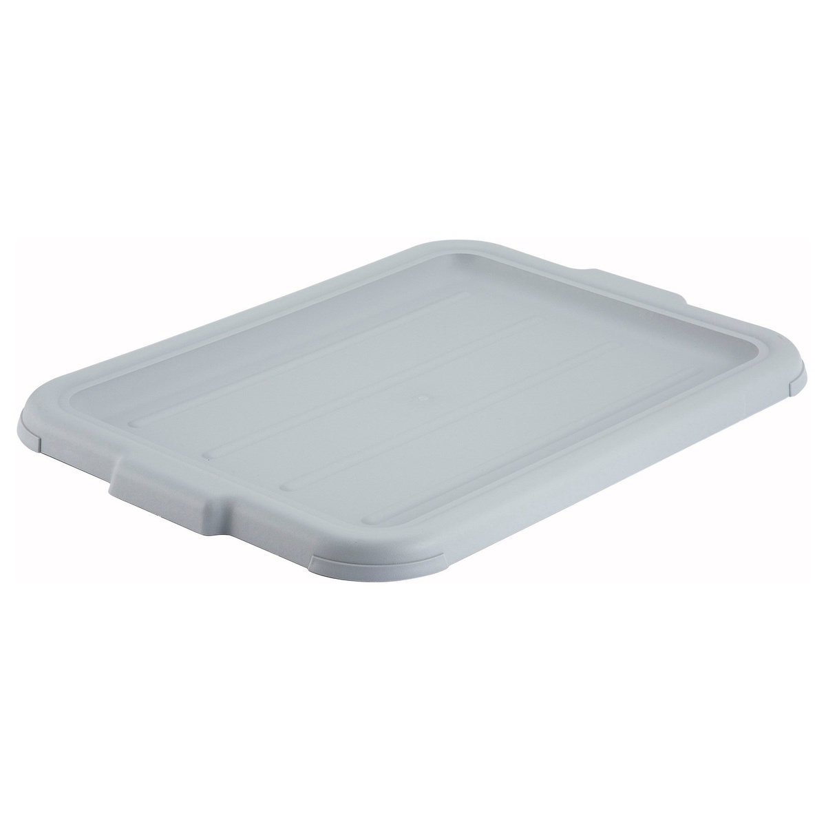 Winco PL-57C gray bus box cover shown from a three-quarter angle on white background