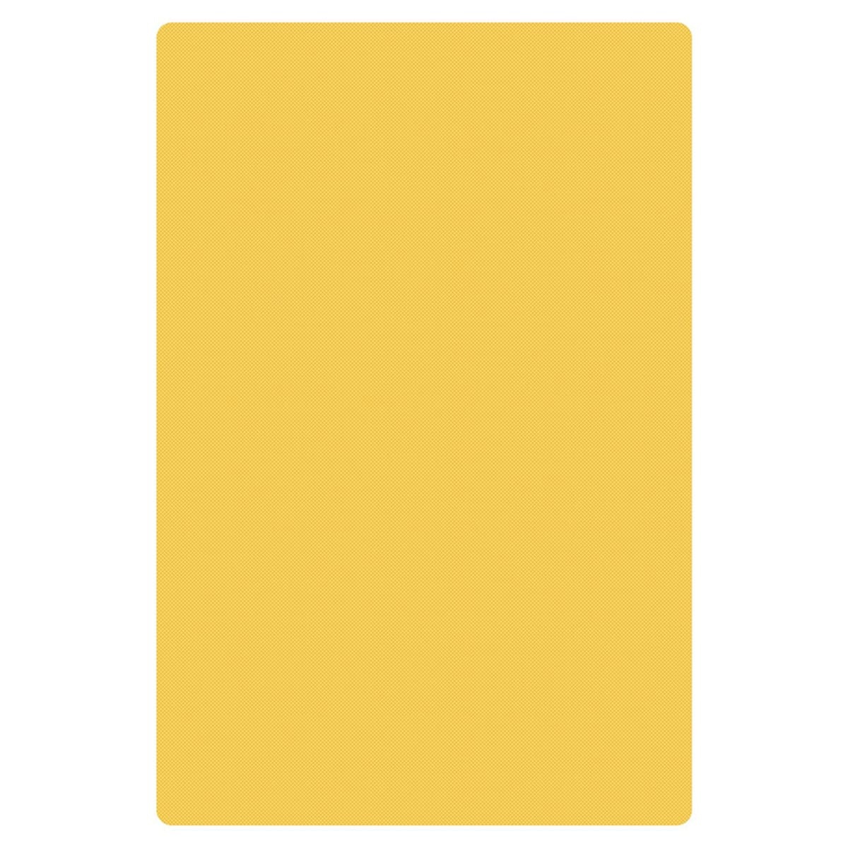 Thunder Group PLCB201505YW yellow polyethylene cutting board, 15 x 20 x 0.5 inch, rectangular