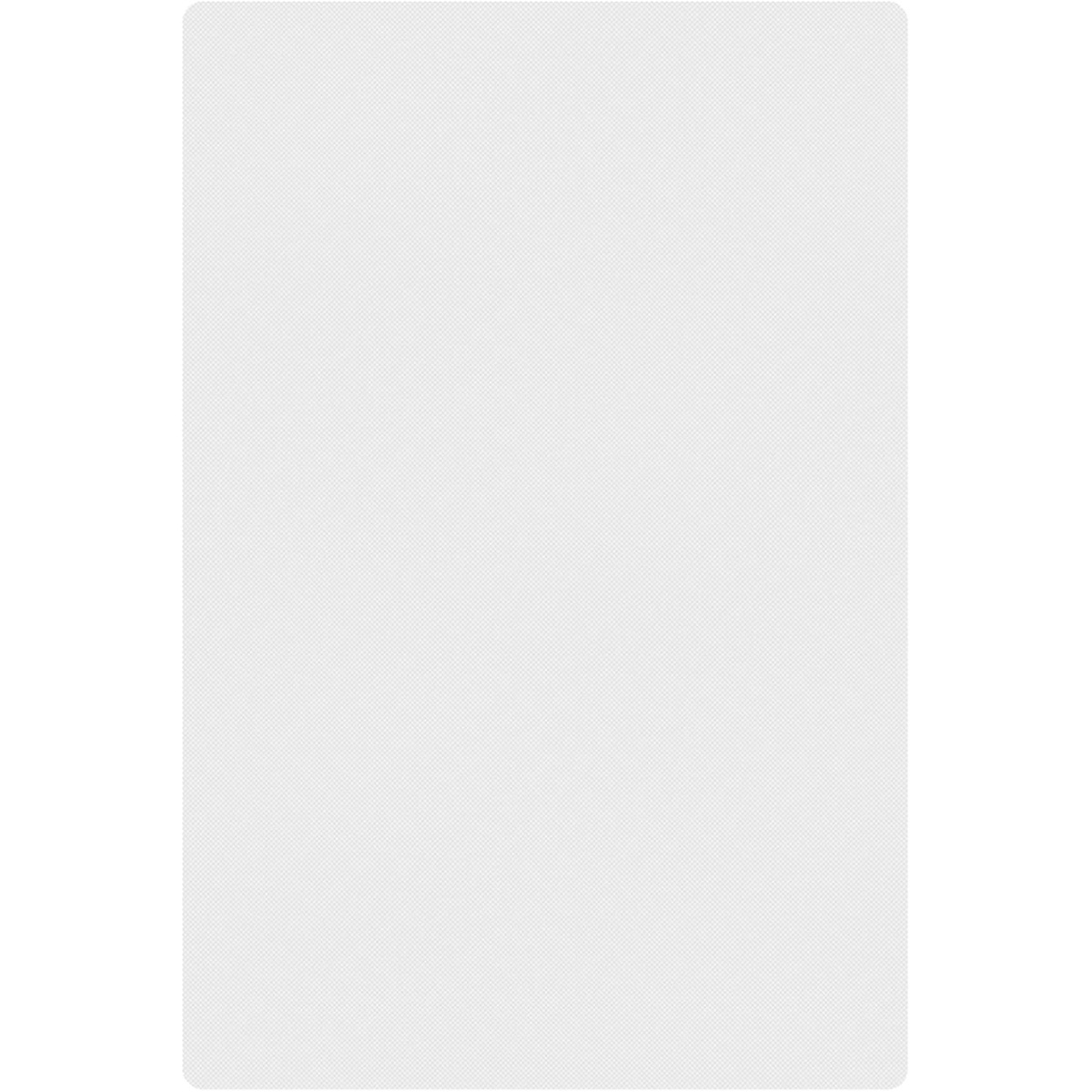 Thunder Group PLCB241805WH white polyethylene cutting board, 18 x 24 x 1/2 inch