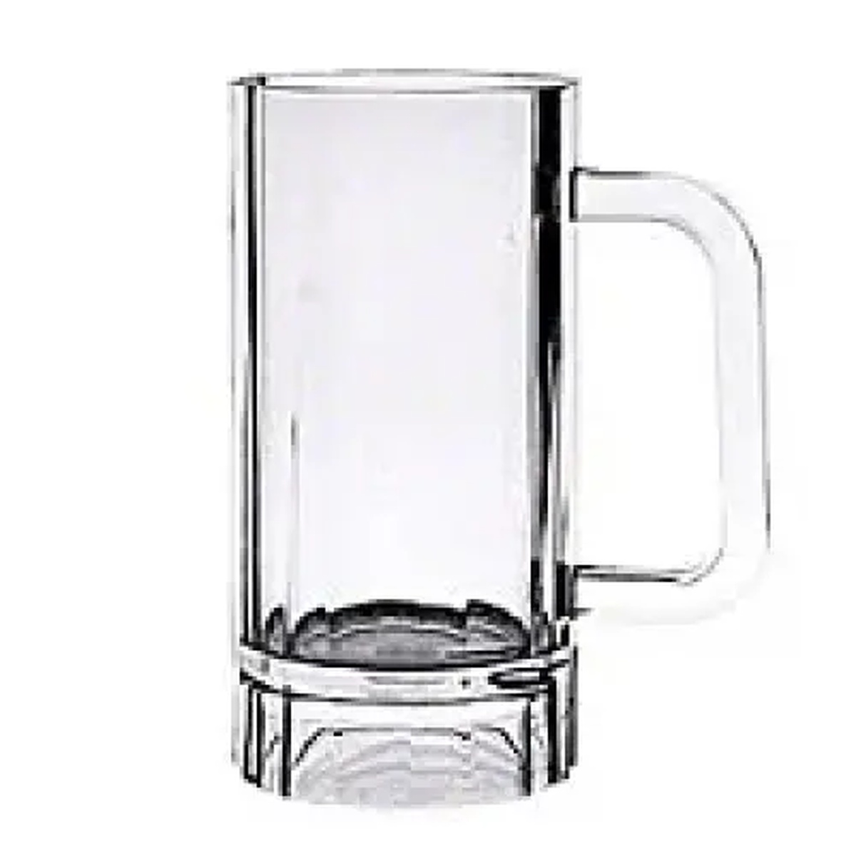 Thunder Group PLPCM001 clear polycarbonate beer mug with handle, 16 oz
