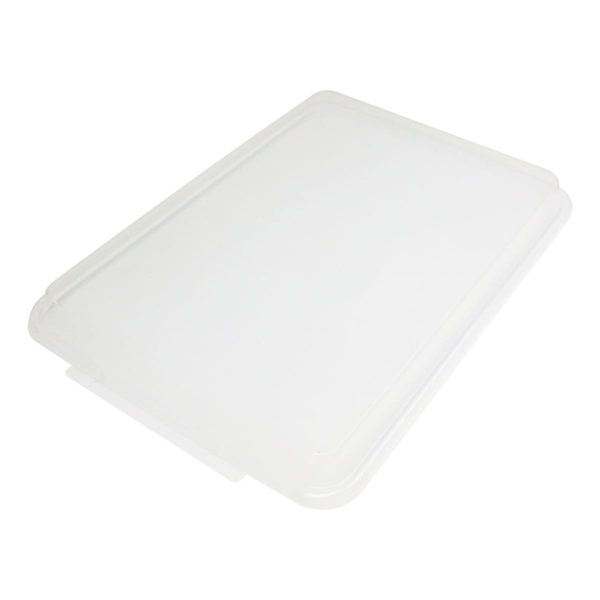 Thunder Group PLSP1813C clear plastic sheet pan cover for 18x13 half sheet pans