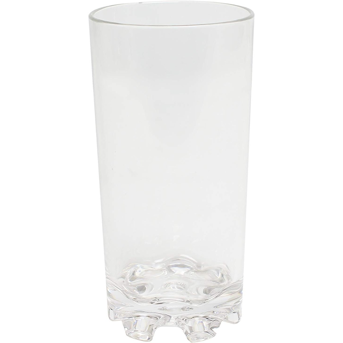 Thunder Group PLTHST012C 12 oz clear polycarbonate classic tumbler, full view