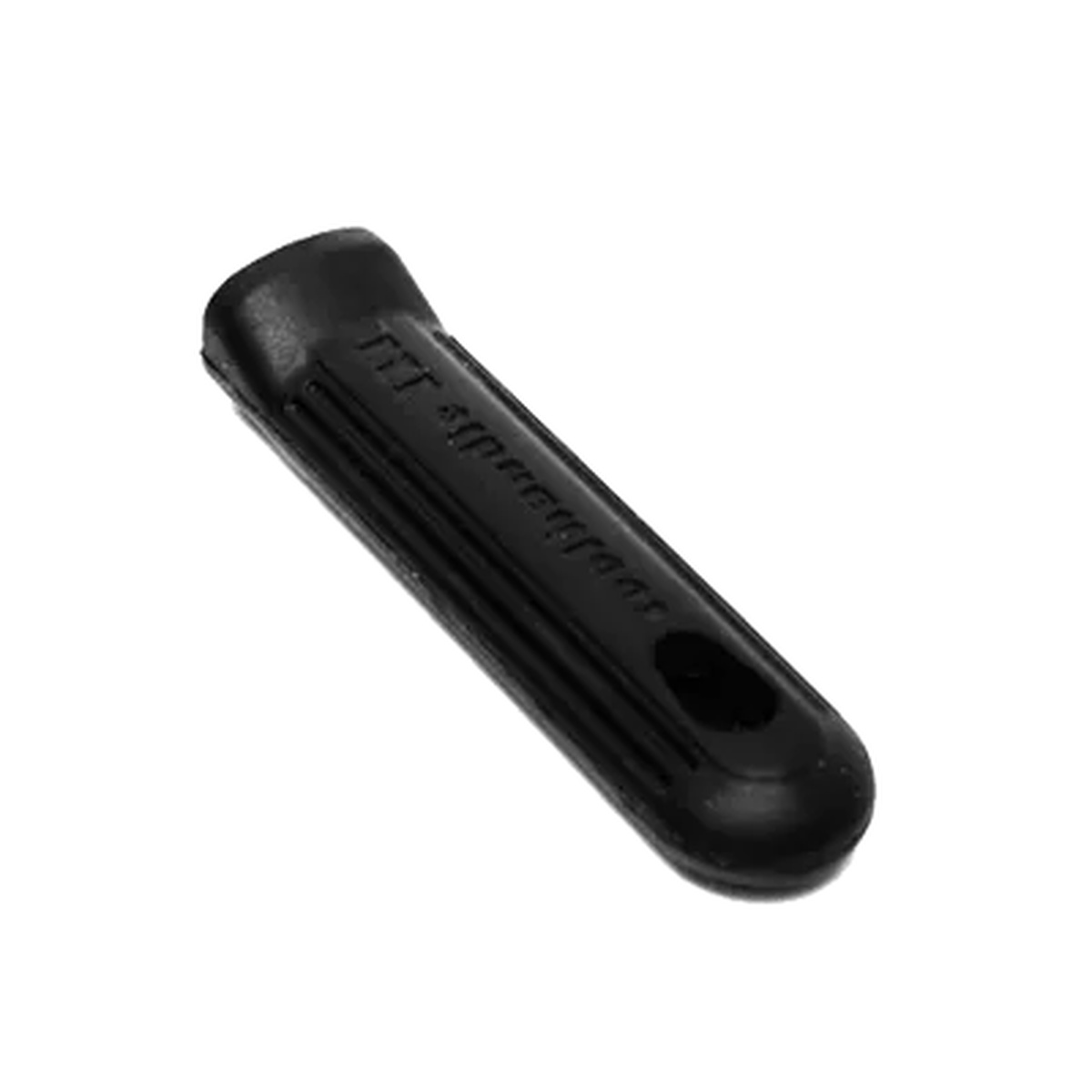 Thunder Group PLTWRH112C black silicone cool handle sleeve with hook piercing hole