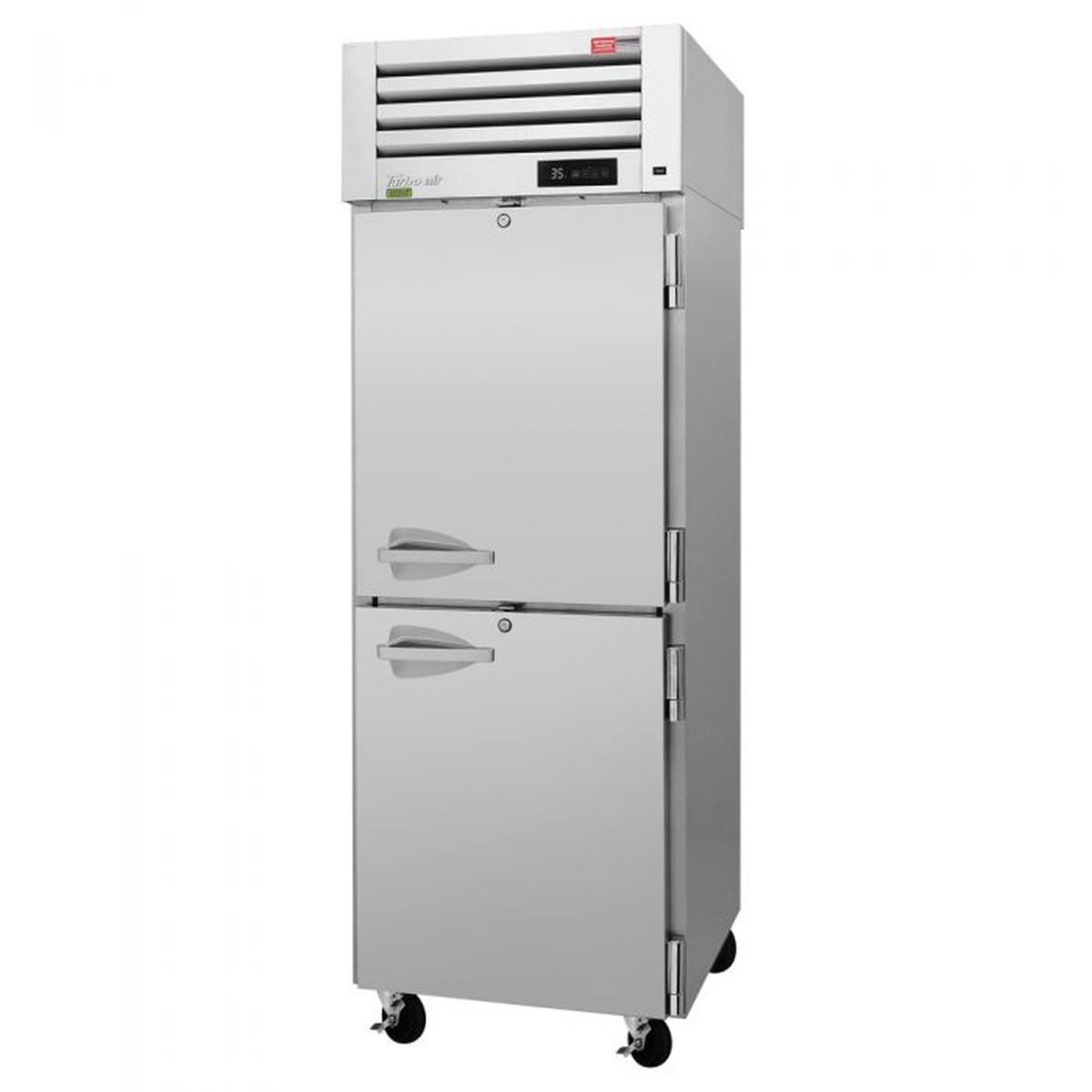 Turbo Air PRO-26-2R-N right-hinged solid half-door reach-in refrigerator with top-mounted compressor