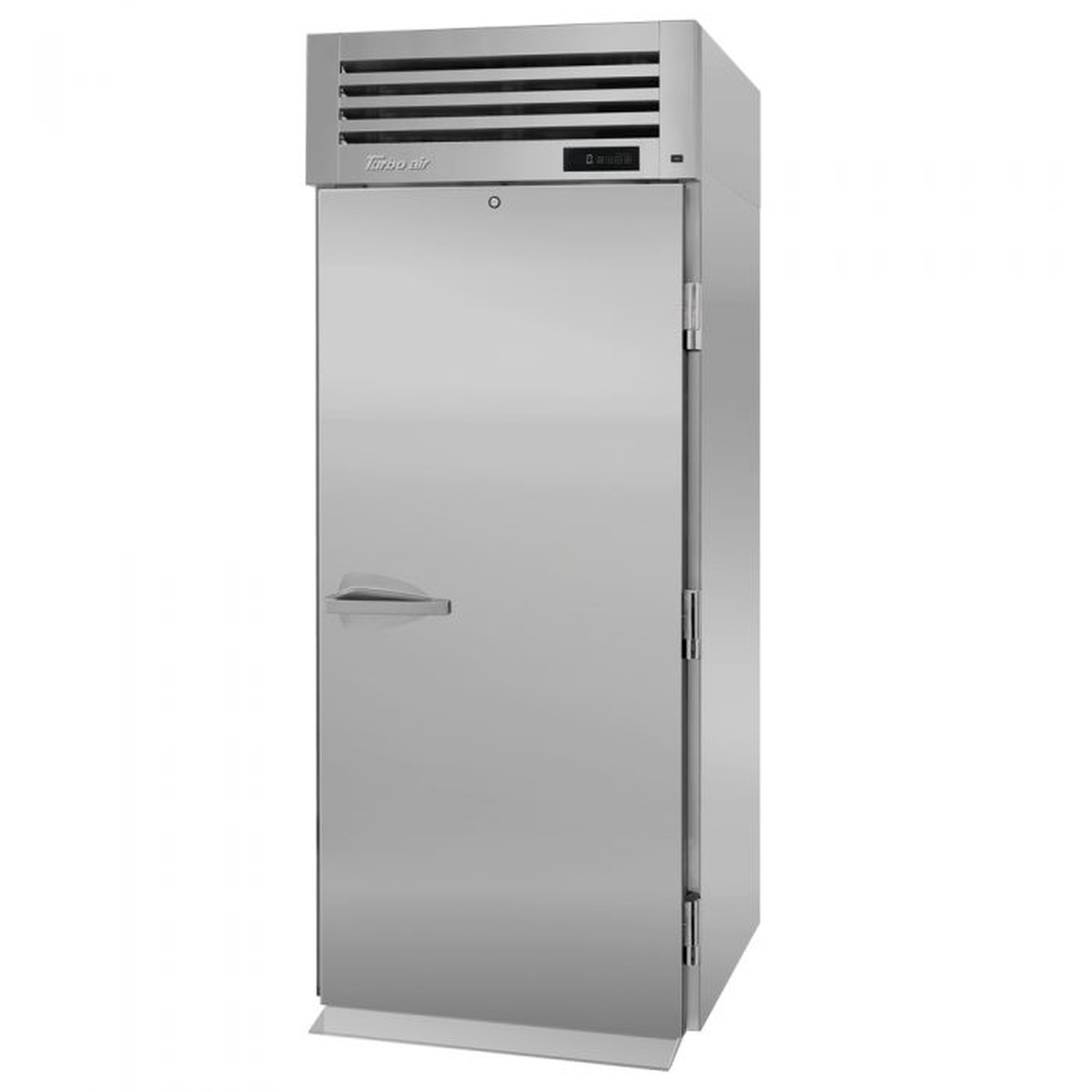 Turbo Air PRO-26F-RI-N one-section roll-in freezer with stainless steel solid door and top-mounted self-contained compressor