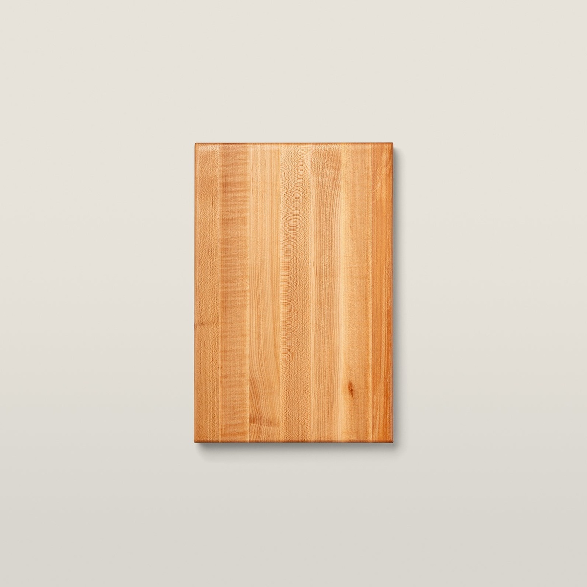 John Boos R-Board maple cutting board top-down view showing warm honey-toned wood grain
