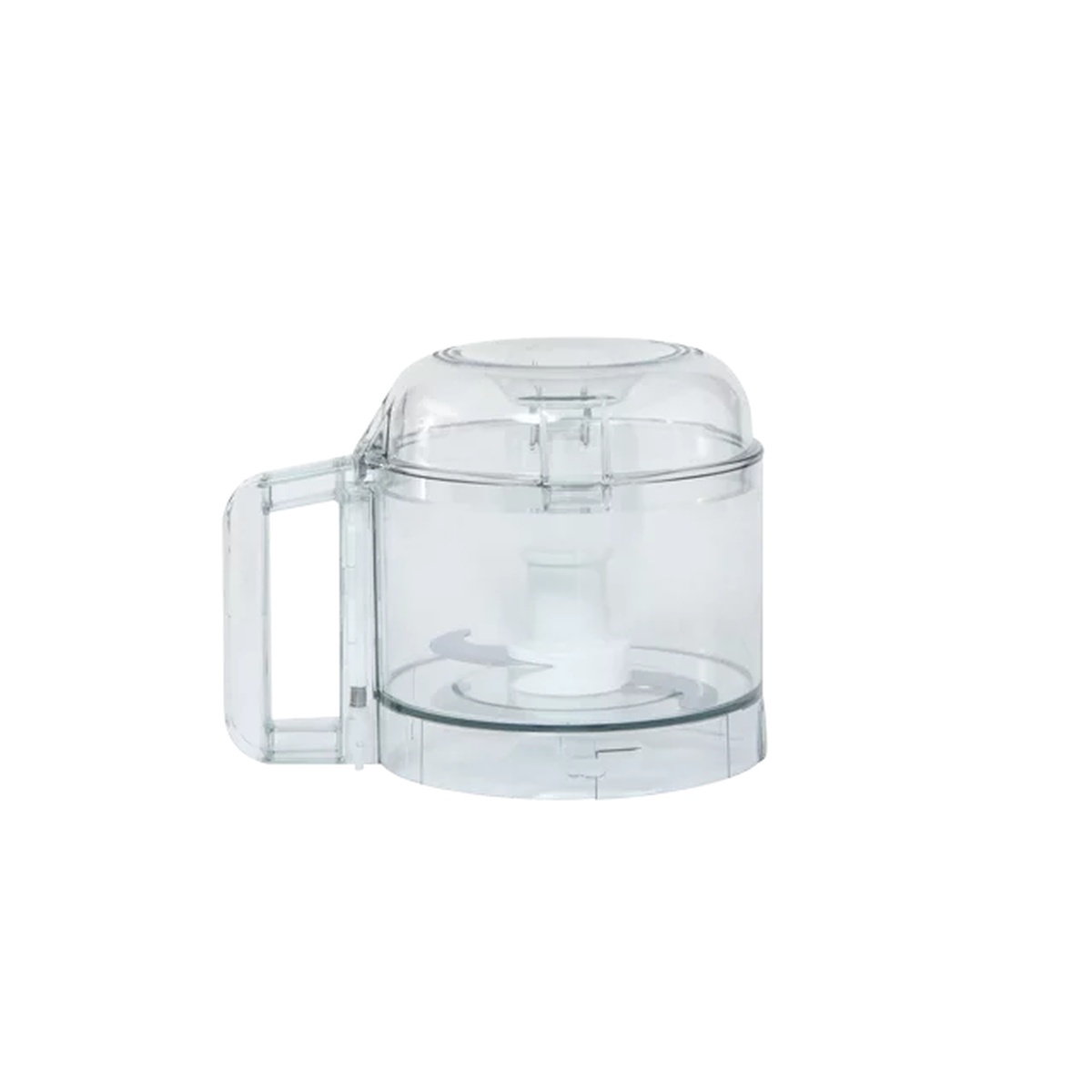 3 quart clear polycarbonate bowl with lid and handle for the Robot Coupe R2N CLR