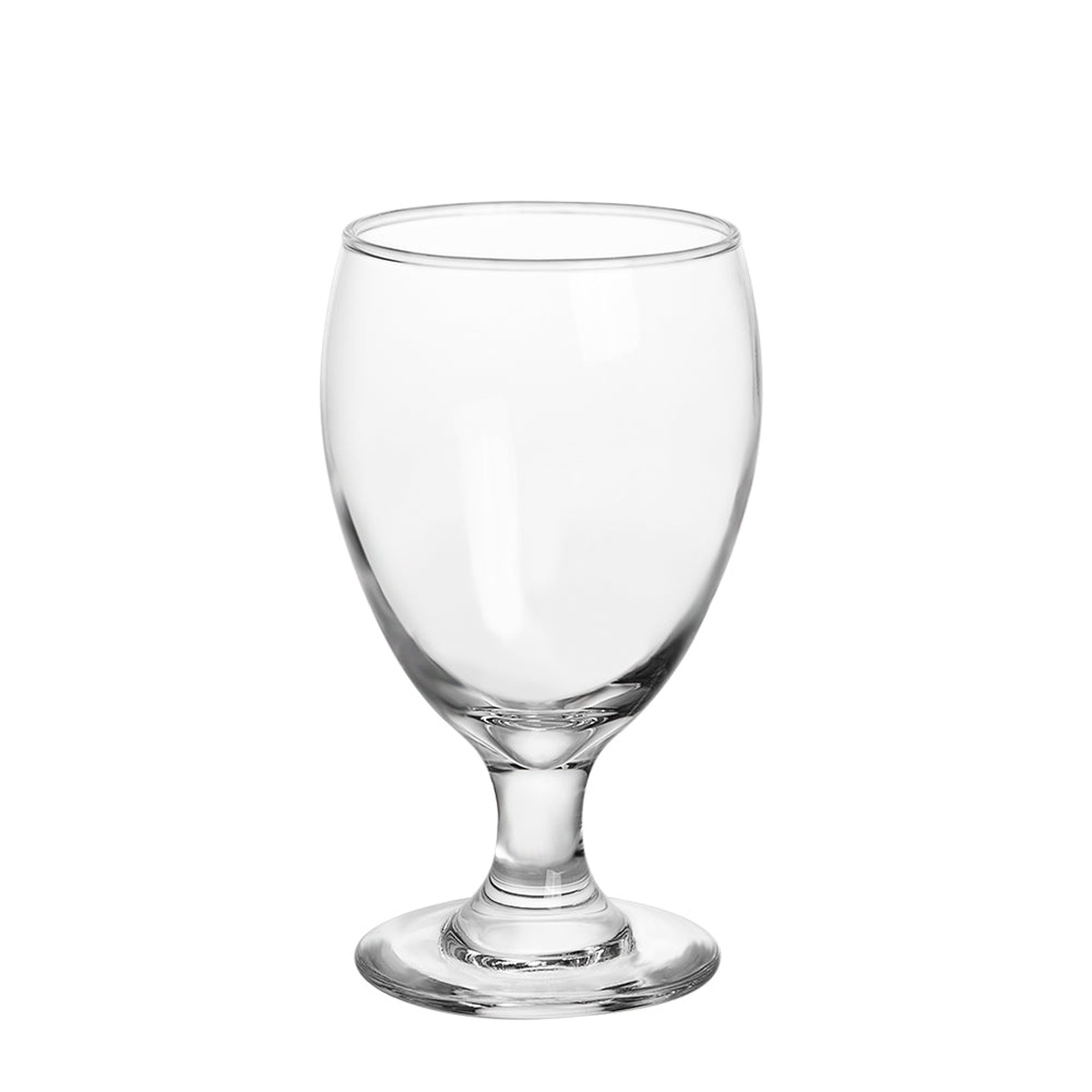 R3712LB Enhanced 10.5 oz teardrop goblet glass, clear, stemmed, product view