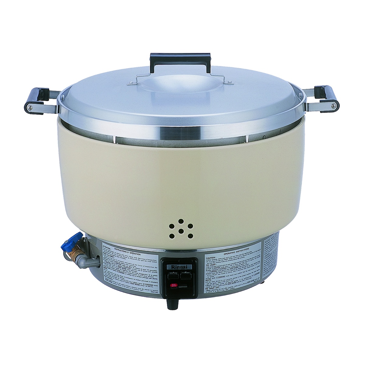 Thunder Group RER55ASN gas rice cooker with lift-off lid