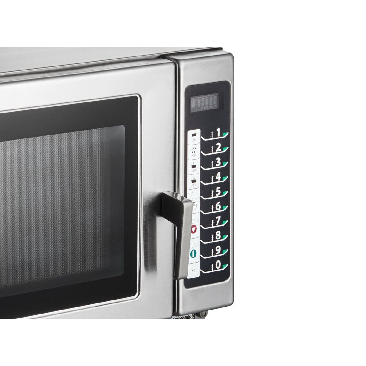 Amana RFS12TS push-button keypad with LED display and handle