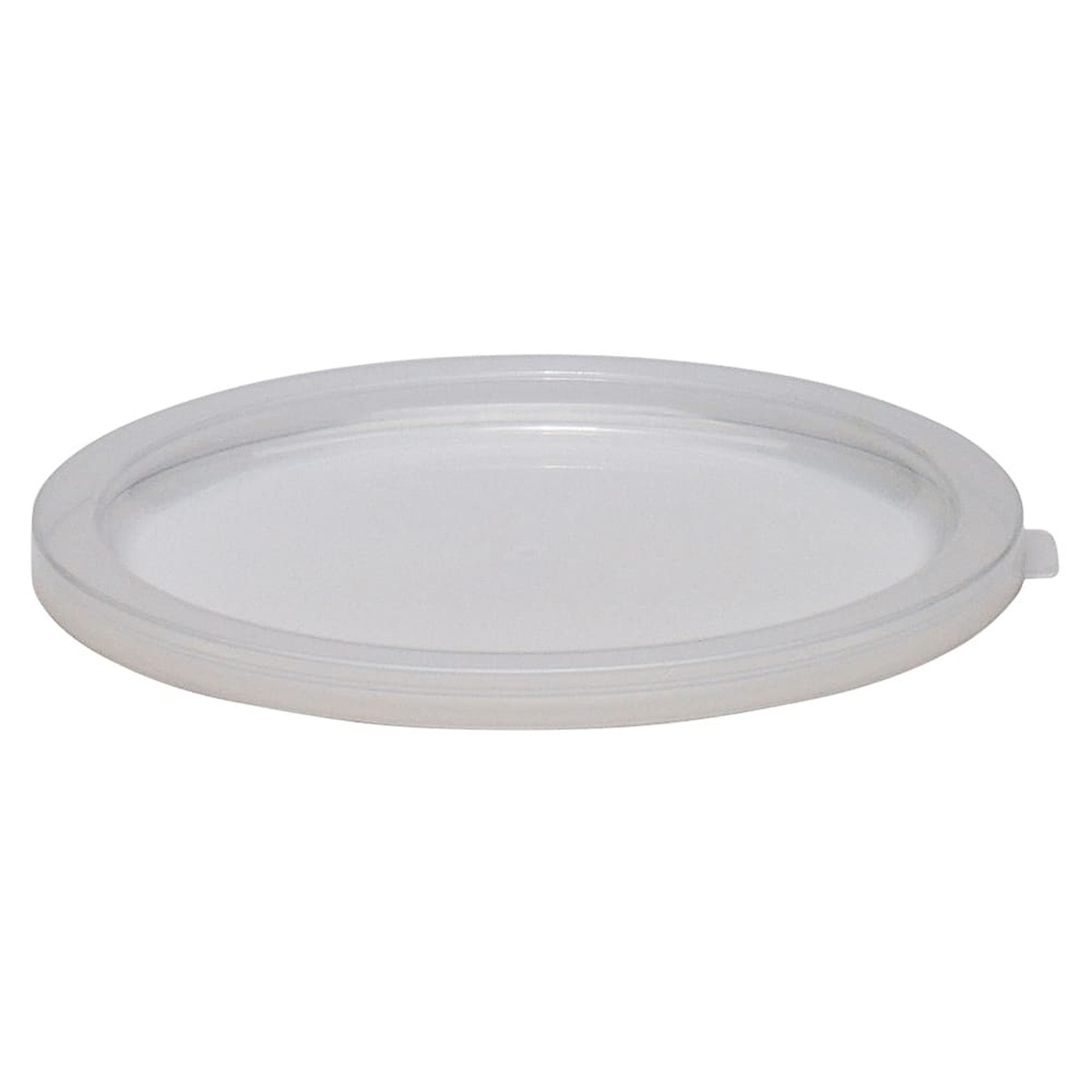 Cambro RFSC1148 natural white round polyethylene lid for 1-quart storage containers