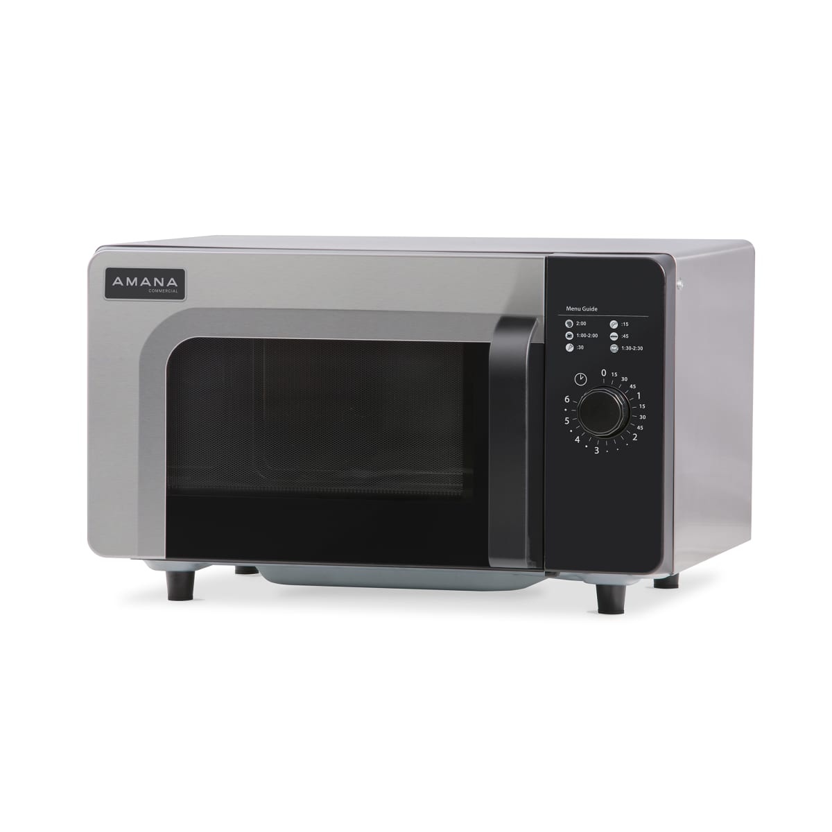 Amana RMS10DSA commercial microwave with dial control