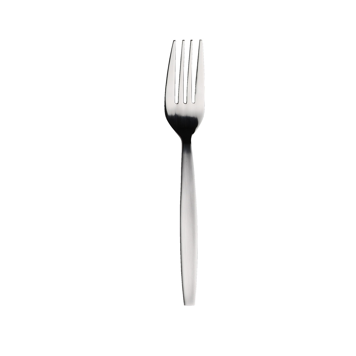 Libertyware RSQ2 Reunion Square Dinner Fork, single piece, 18/0 stainless steel with satin finished handle