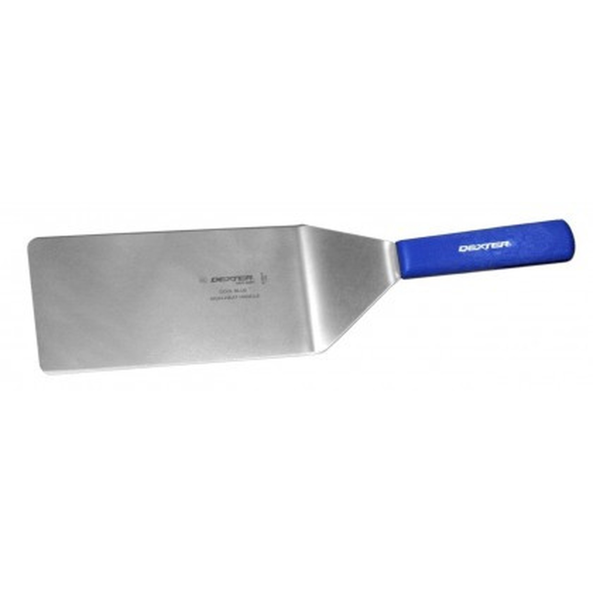 Dexter Russell S286-8H-PCP Cool-Blue high heat turner with stainless steel blade and blue polypropylene handle