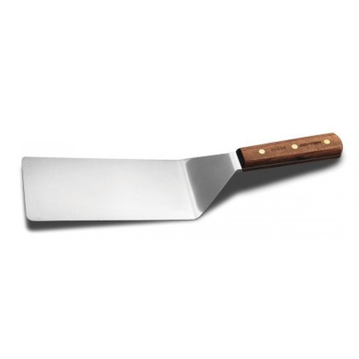 Dexter Russell S8699 steak turner with stainless steel offset blade and polished rosewood handle