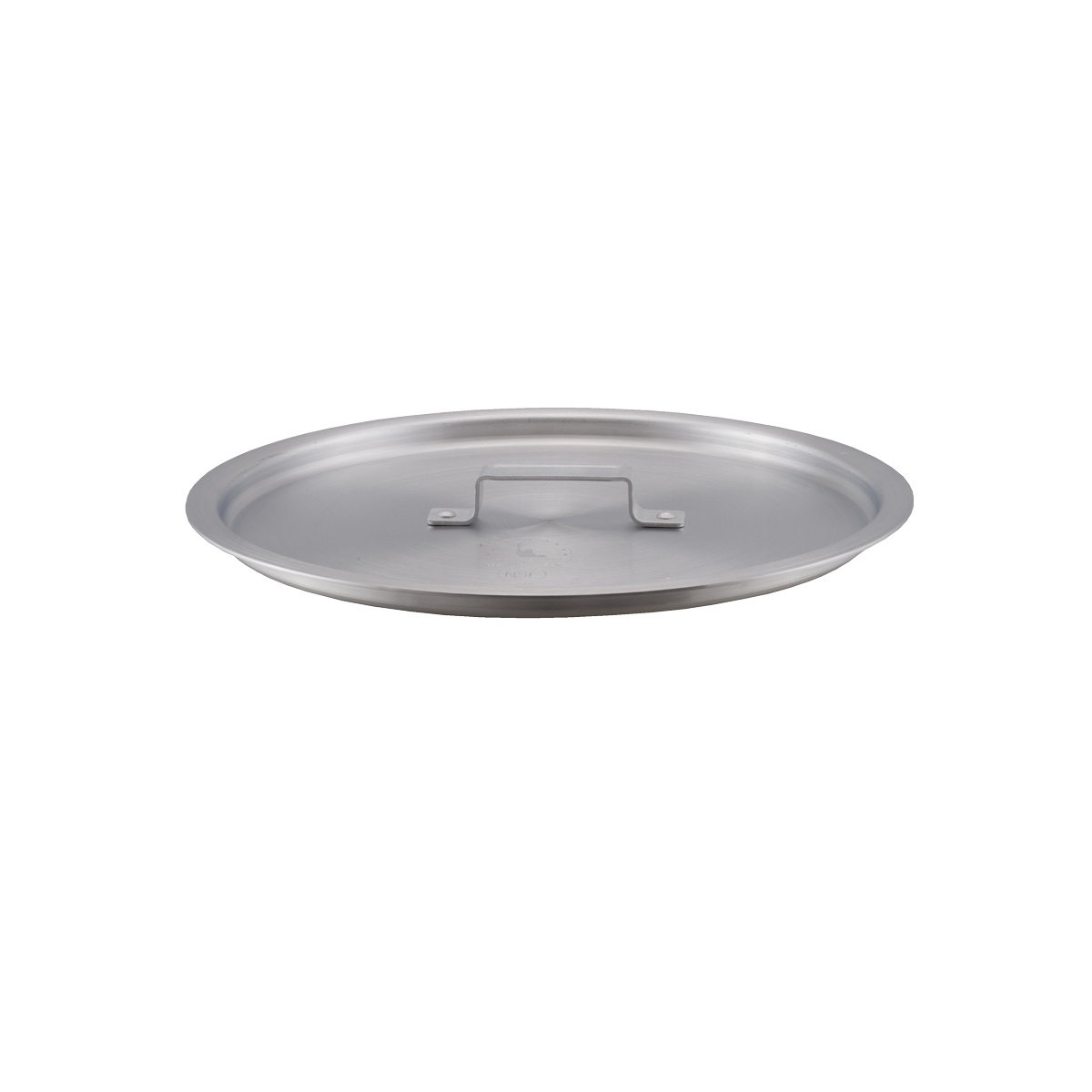 Libertyware SAUC26 flat aluminum sauce pot cover with center handle, 15-inch diameter