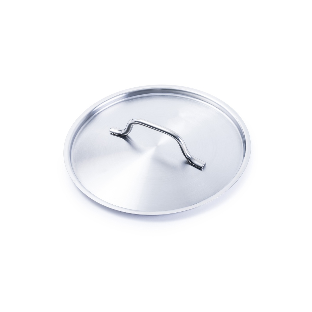 Libertyware SCVR24 stainless steel dome cover with loop handle, 10-1/8 inch diameter