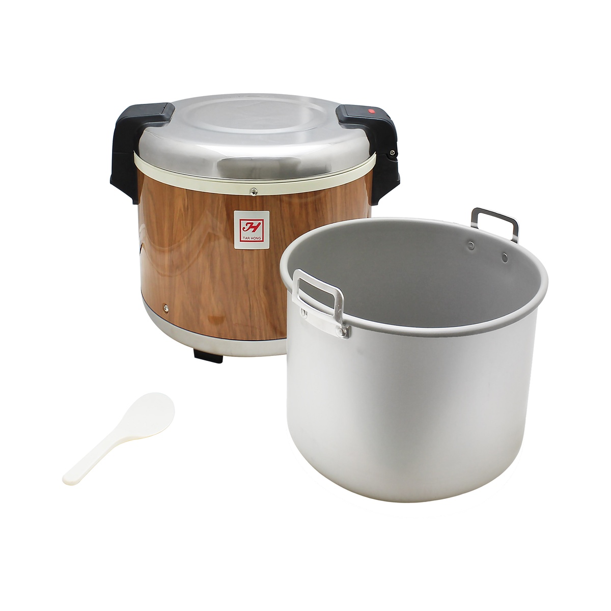 Thunder Group SEJ21000 rice warmer with removable inner pot and rice spatula