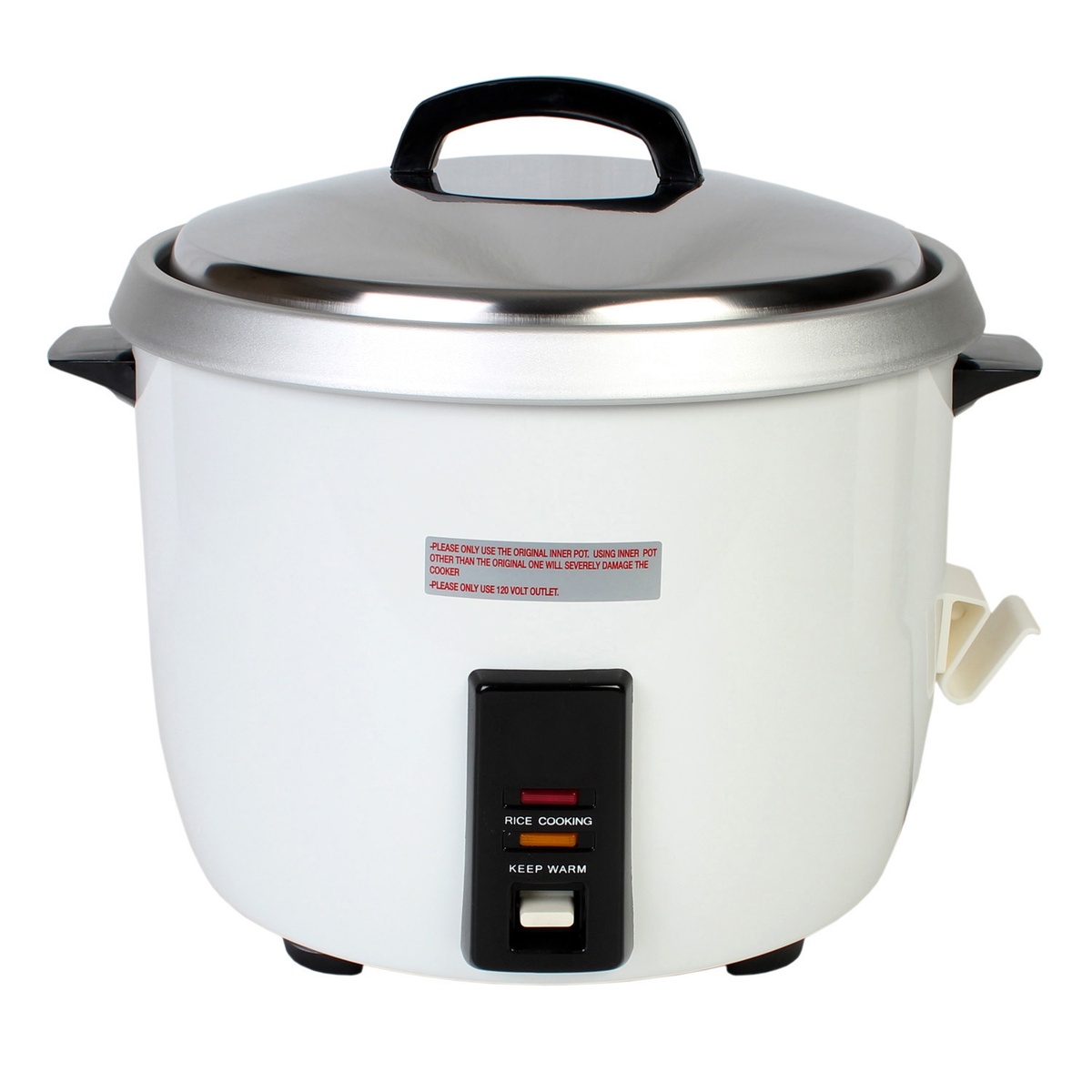 Thunder Group SEJ50000 30-cup rice cooker and warmer with stainless steel lid
