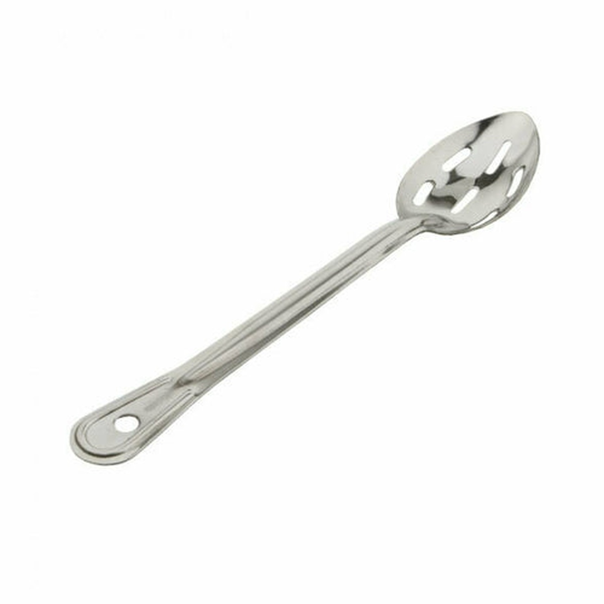 Libertyware SL13 13-inch slotted stainless steel basting spoon with mirror polished finish