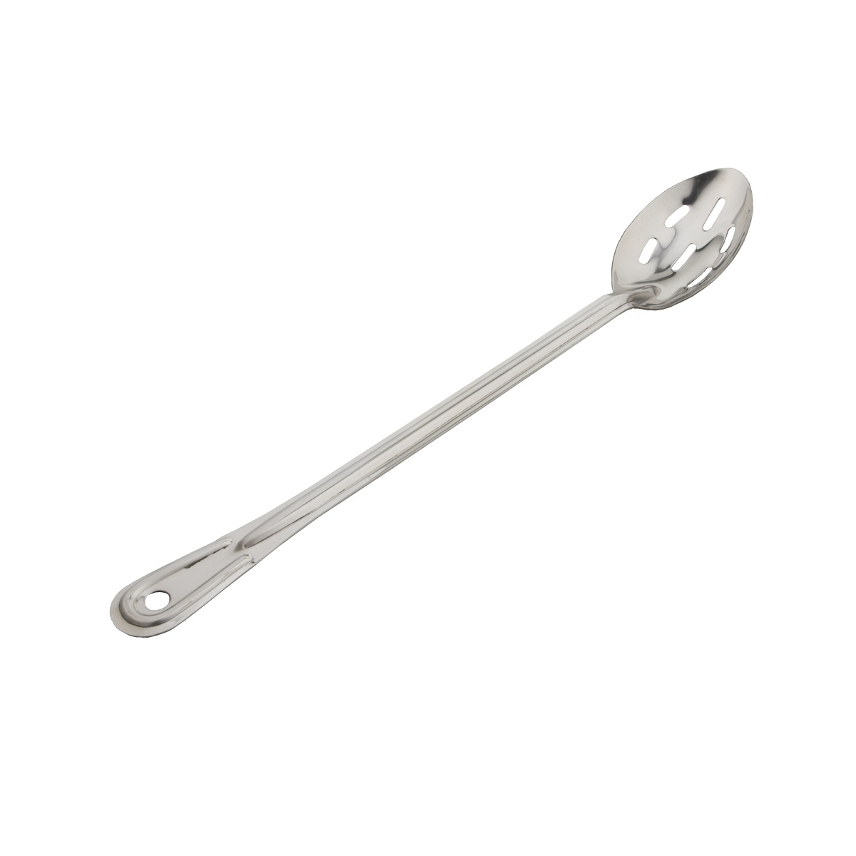 Libertyware SL18 18-inch slotted stainless steel basting spoon with mirror polished finish