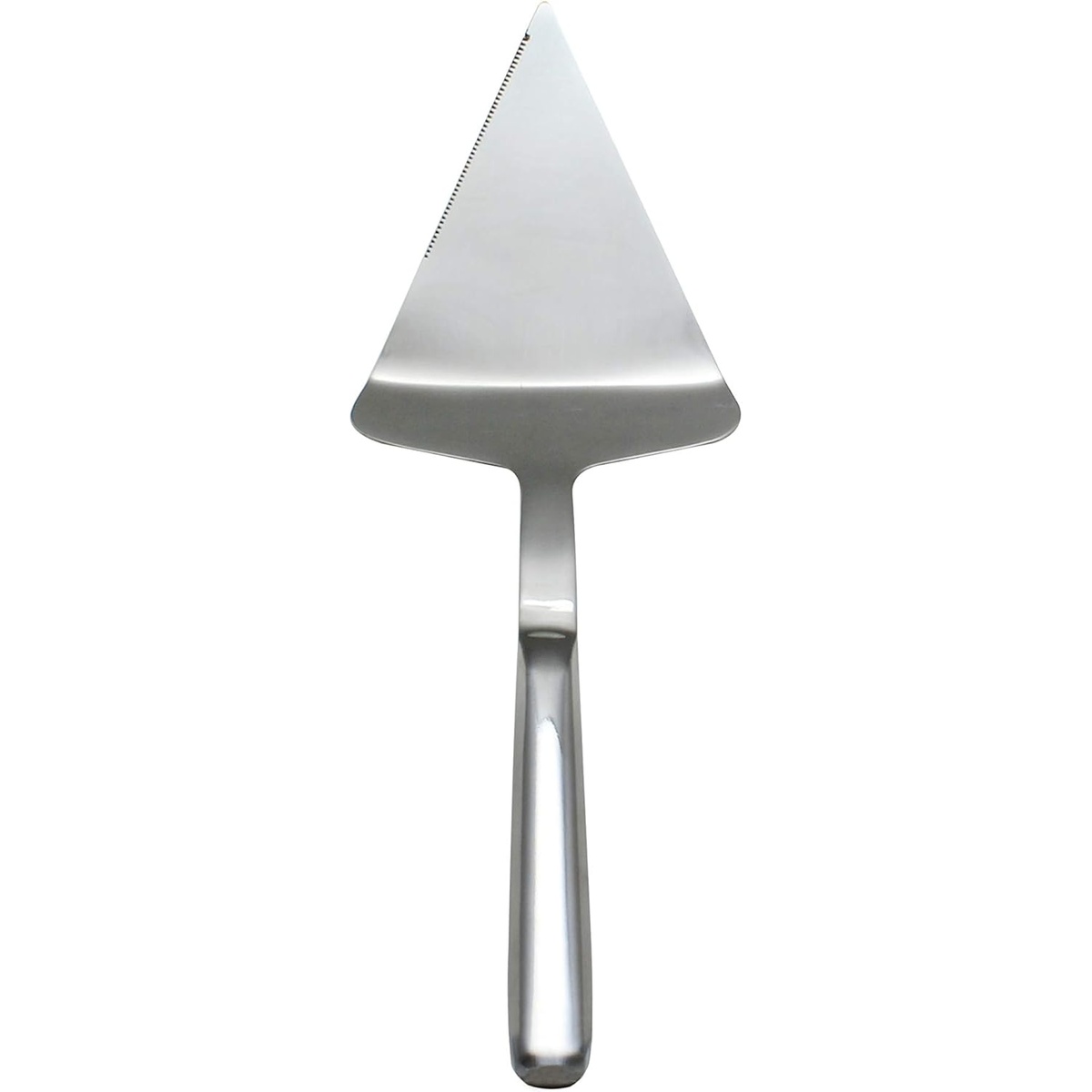 Thunder Group SLBF010 stainless steel pie and cake server with triangular blade and thick handle
