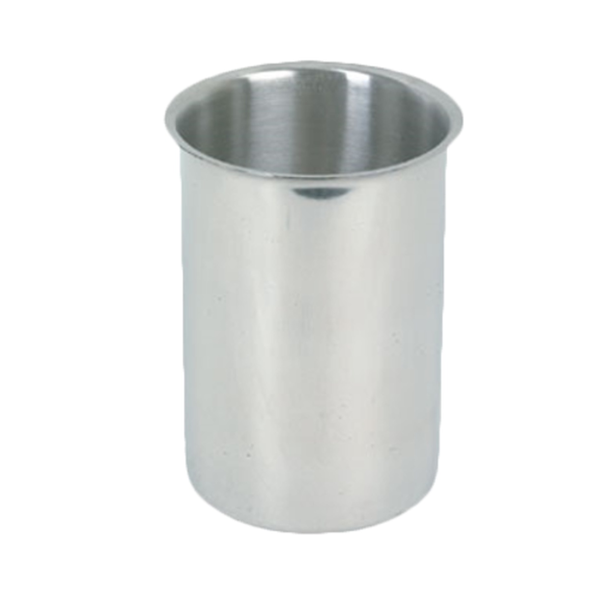 Thunder Group SLBM004 stainless steel bain marie pot, cylindrical with polished exterior and satin interior