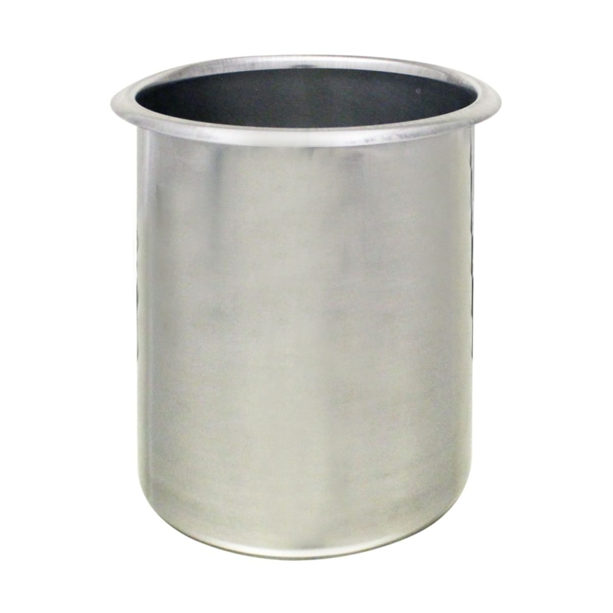 Thunder Group SLBM006 stainless steel bain marie pot with polished exterior and rolled rim, 8.25 qt capacity