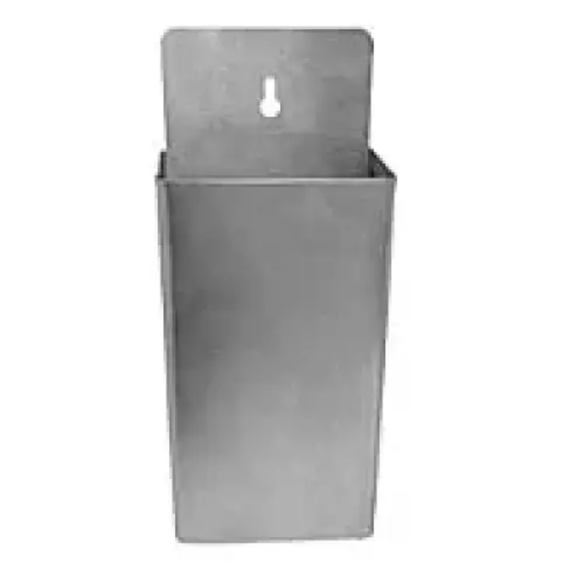 Thunder Group SLCCA13 stainless steel wall-mount bottle cap catcher with keyhole mounting slot