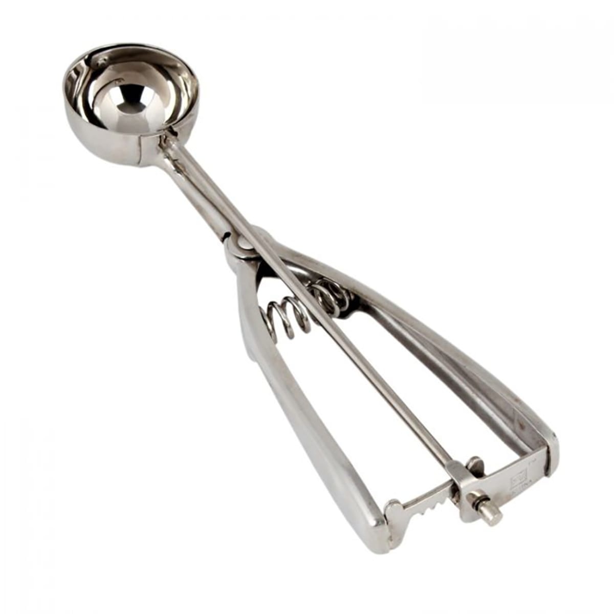 Thunder Group SLDA050 stainless steel #50 squeeze disher with spring release handle