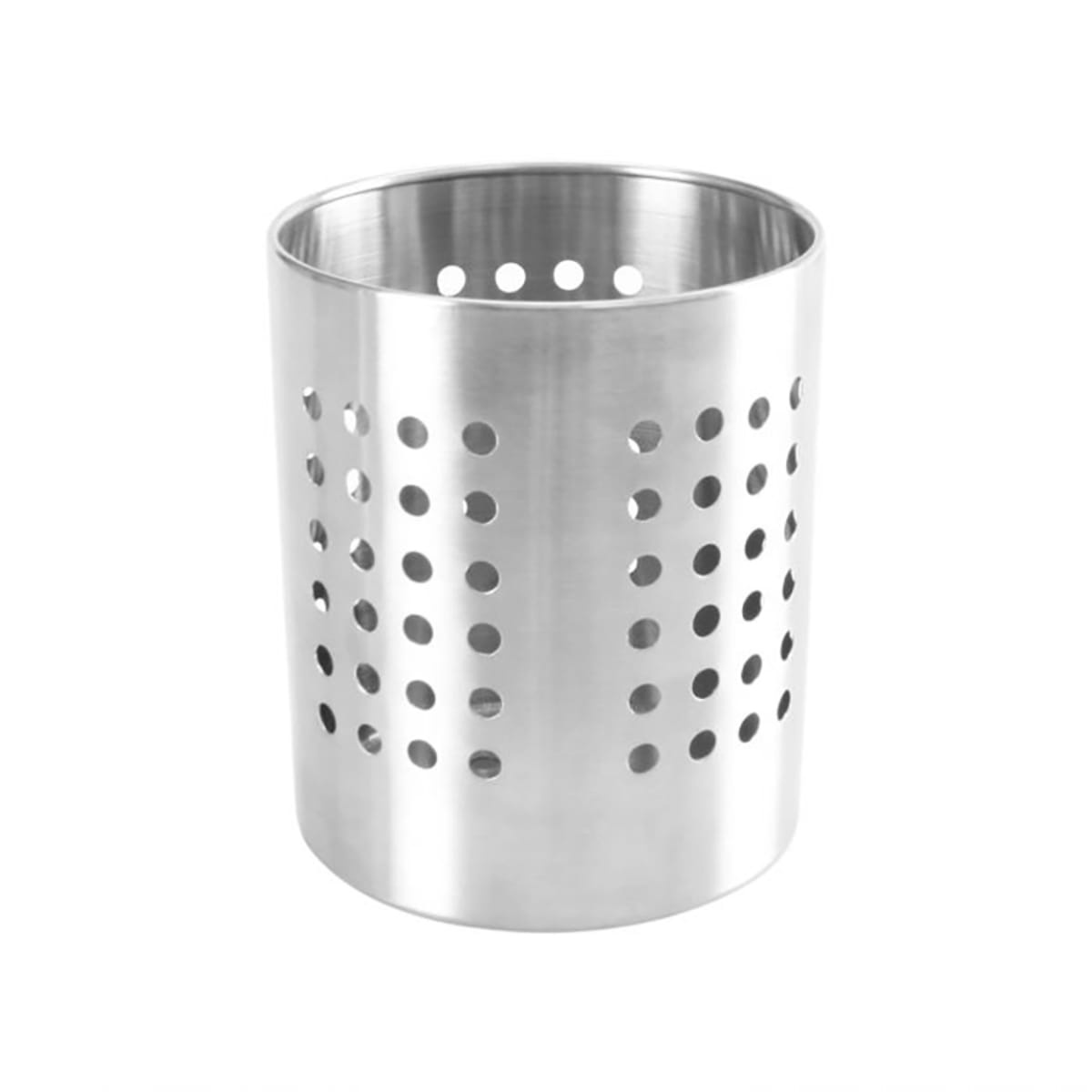 Thunder Group SLFC008 stainless steel perforated flatware cylinder holder