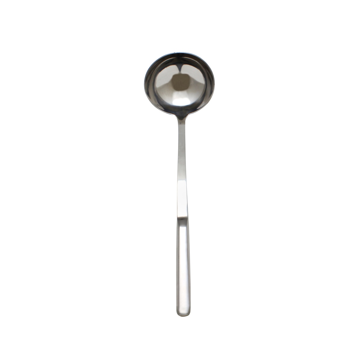 Thunder Group SLGB008 stainless steel gravy boat with mirror finish, tapered spout, and contoured handle