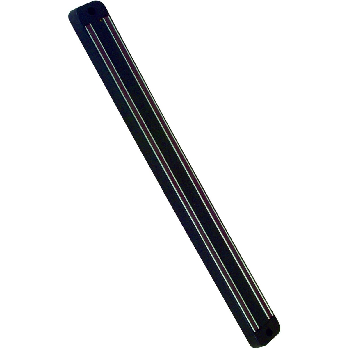 Thunder Group SLGB013 13-inch black magnetic bar with dual magnetic strips, angled view