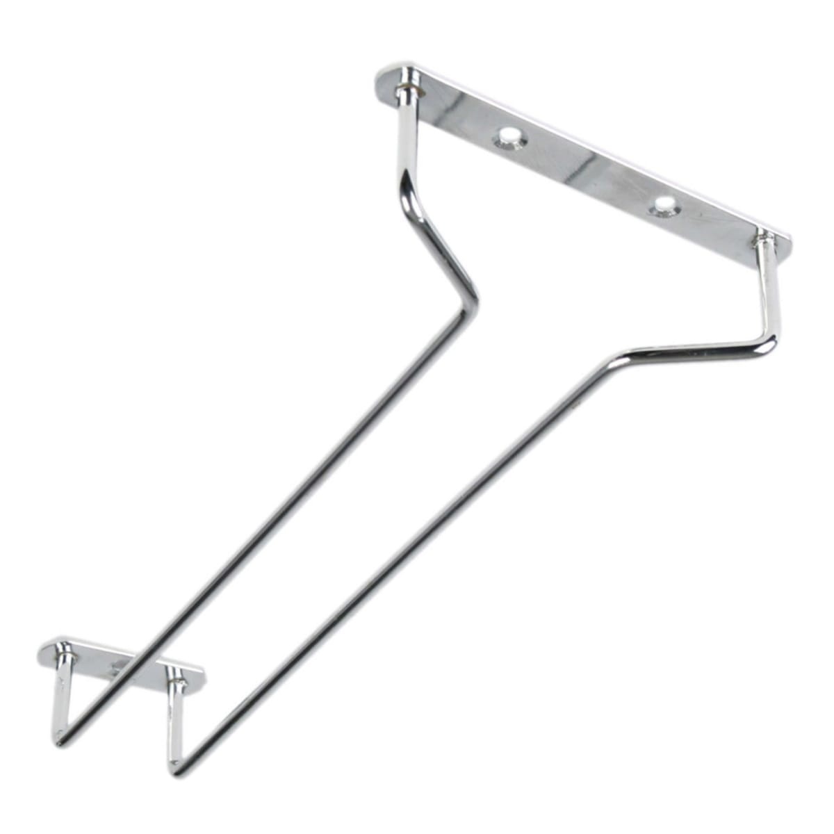 Thunder Group SLKGH010C chrome-plated wire glass hanger, 10 inch length