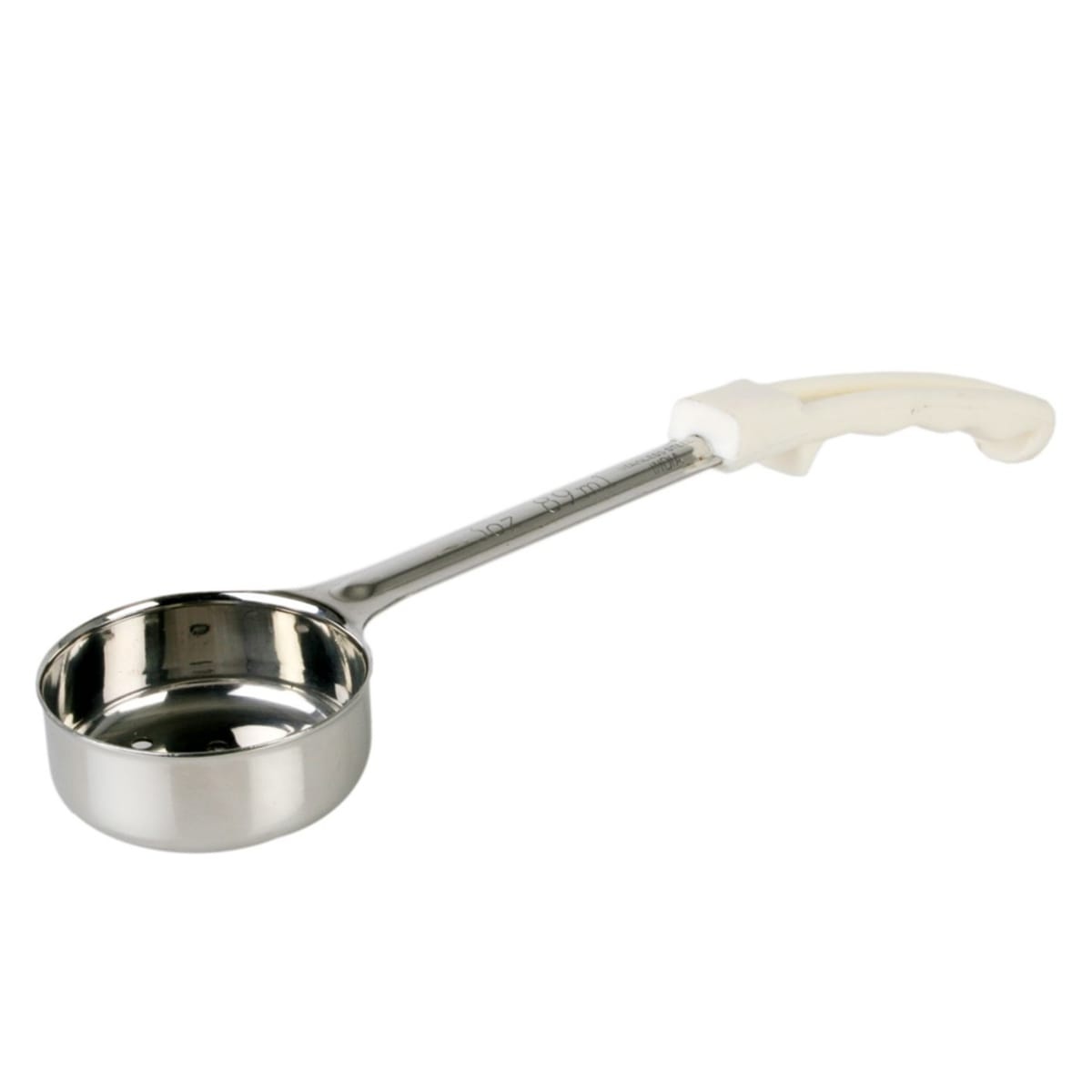 Thunder Group SLLD103PA 3 oz perforated portion controller with stainless steel bowl and ivory plastic handle