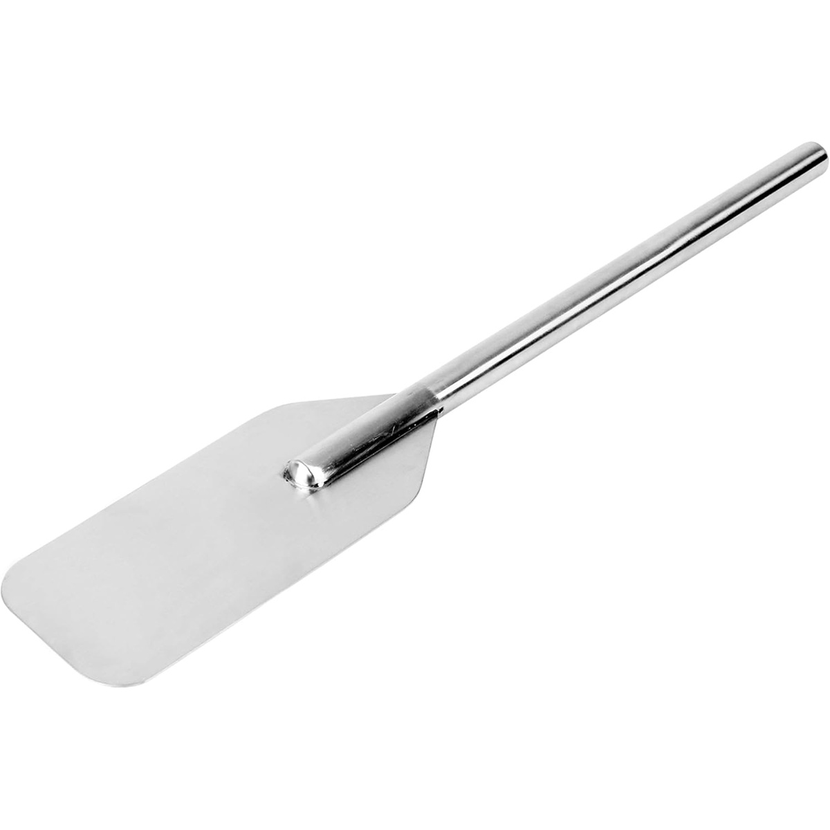 Thunder Group SLMP024 24-inch stainless steel mixing paddle with flat blade and cylindrical handle