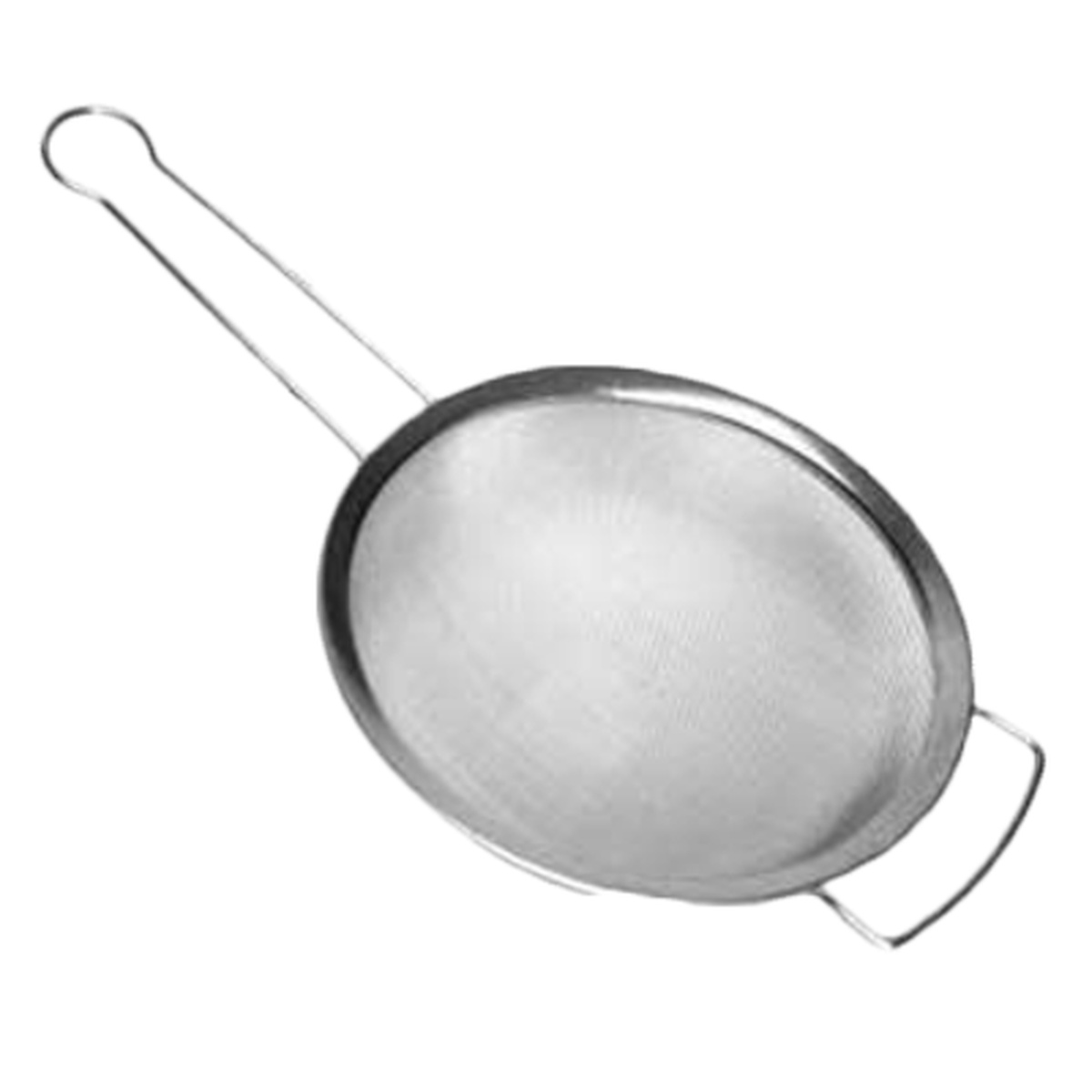Thunder Group SLSTN009 9-inch stainless steel strainer with long handle and support handle