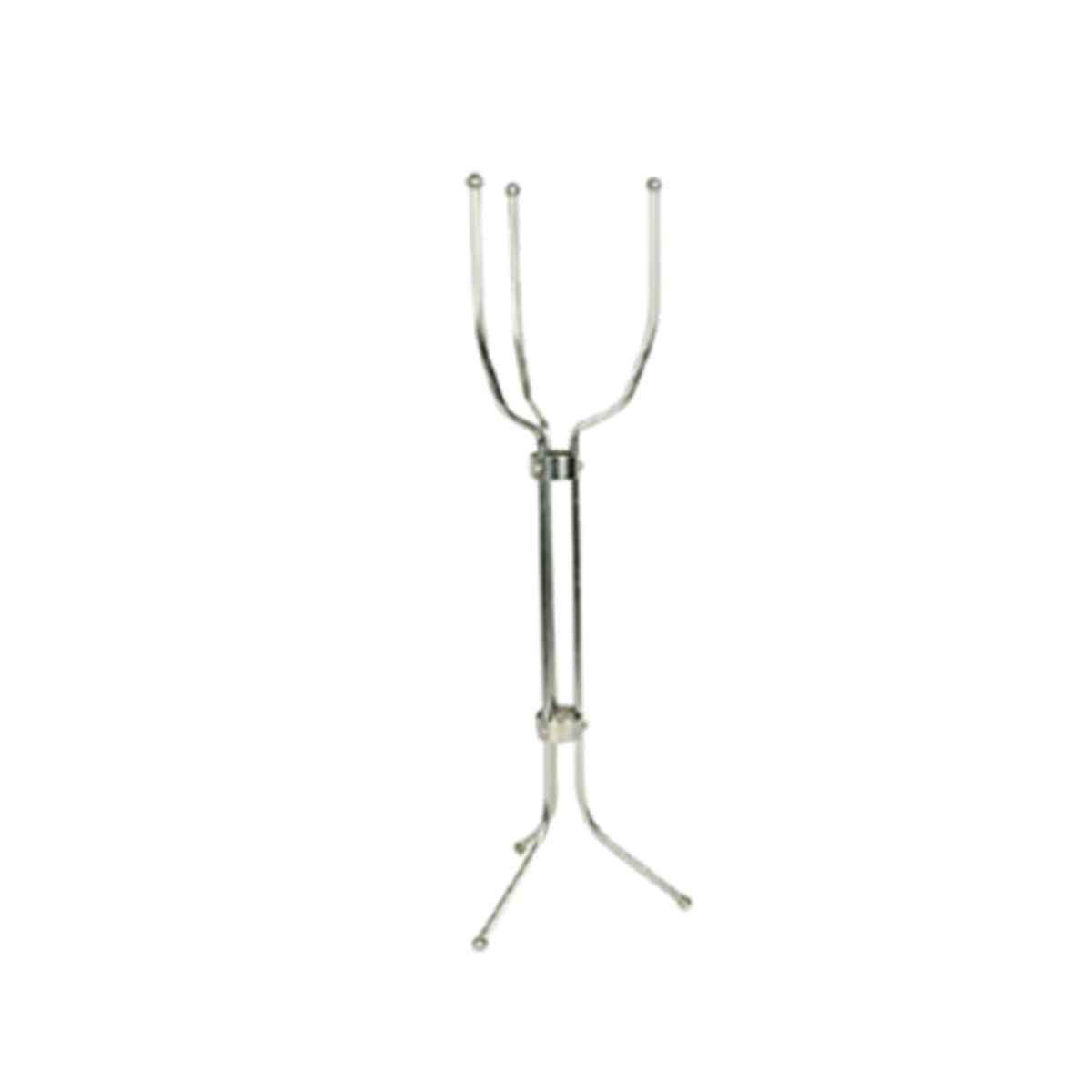 Thunder Group SLWB003 stainless steel wine bucket stand with tripod base and curved cradle arms
