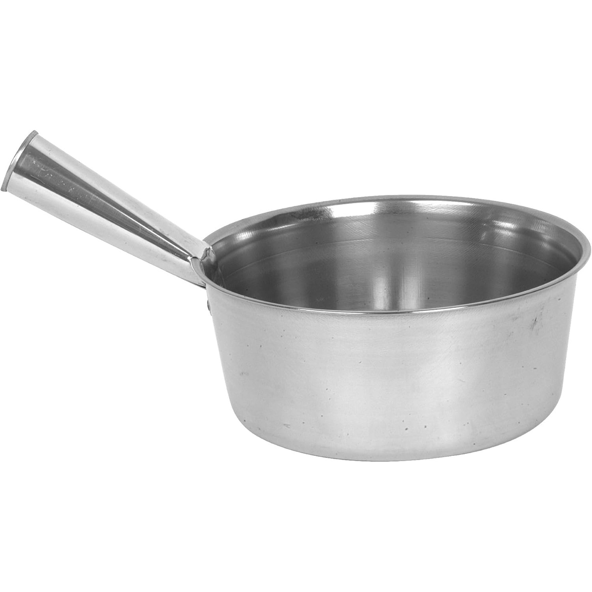 Thunder Group SLWL001 stainless steel 2-quart water ladle with welded handle and flat base