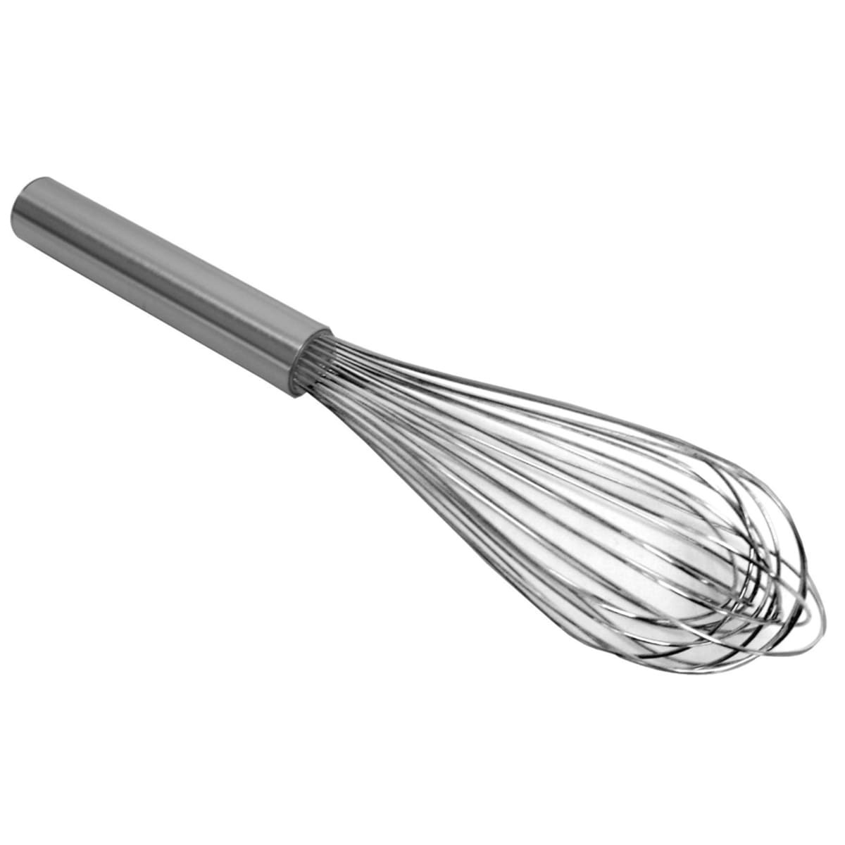 Thunder Group SLWPF016 16-inch stainless steel French whip with cylindrical handle and narrow wire cage
