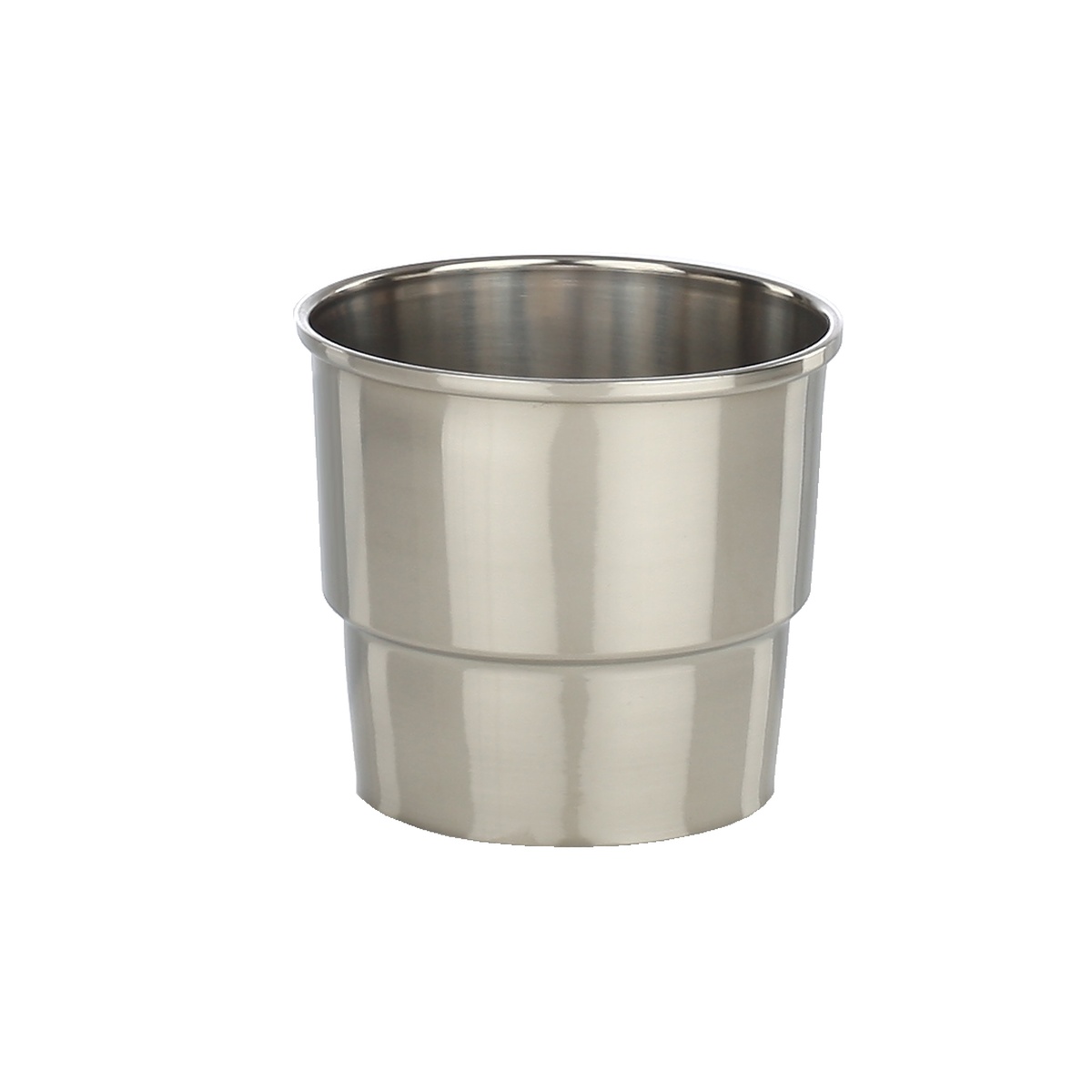 Libertyware SMC2 stainless steel malt collar top, single unit on white background