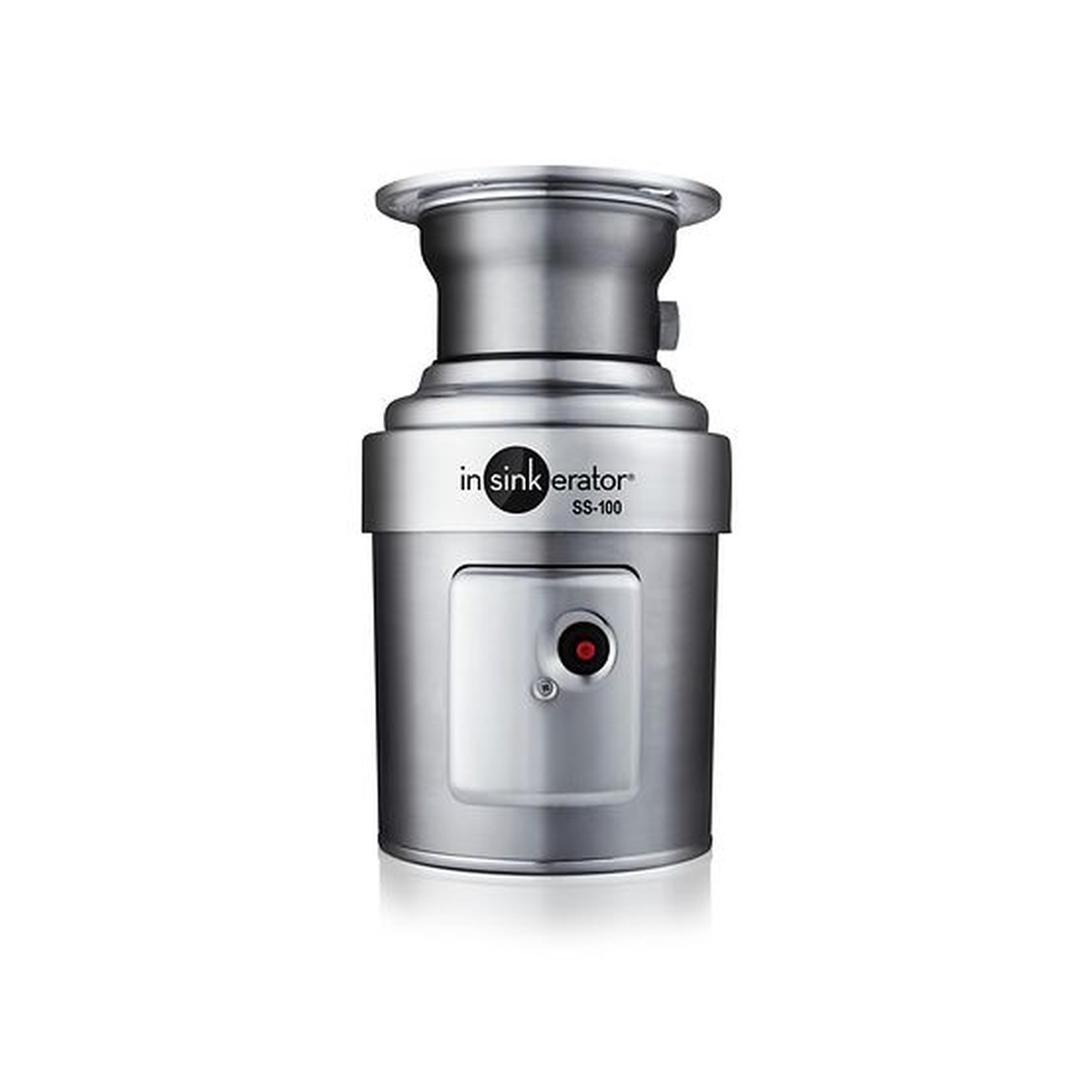 InSinkErator SS-100 small capacity foodservice disposer in stainless steel finish