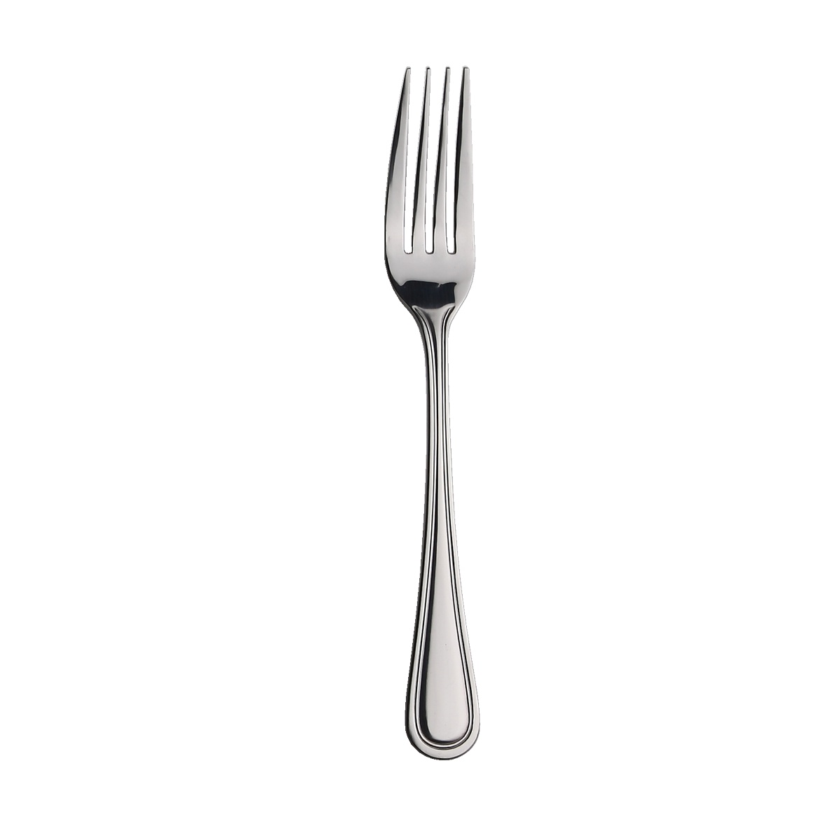 Libertyware STA22 Stansbury European Table Fork, mirror polished stainless steel, single fork view