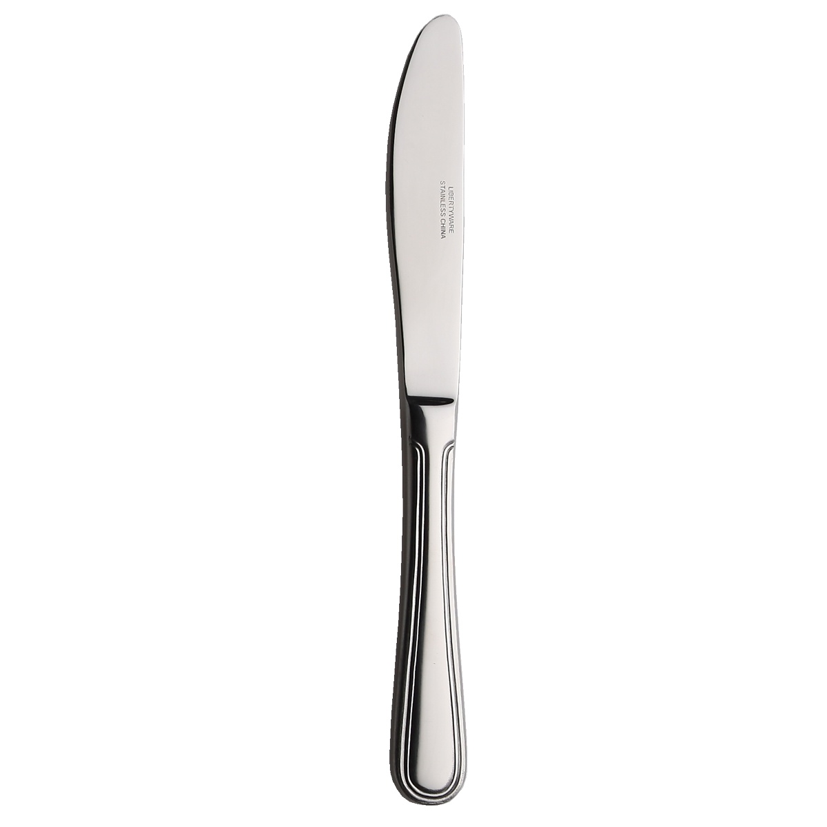 Libertyware Stansbury European Table Knife STA23, mirror polished 13/0 stainless steel, 9-3/4 inch