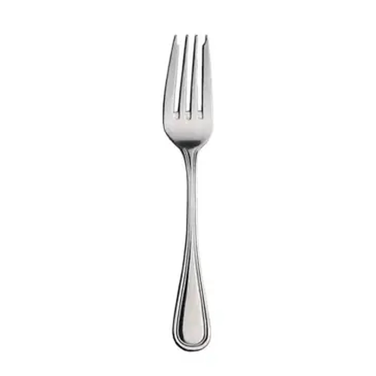 Libertyware STA7 Stansbury 6-7/8 inch extra heavy weight salad fork in 18/0 stainless steel with mirror polished finish