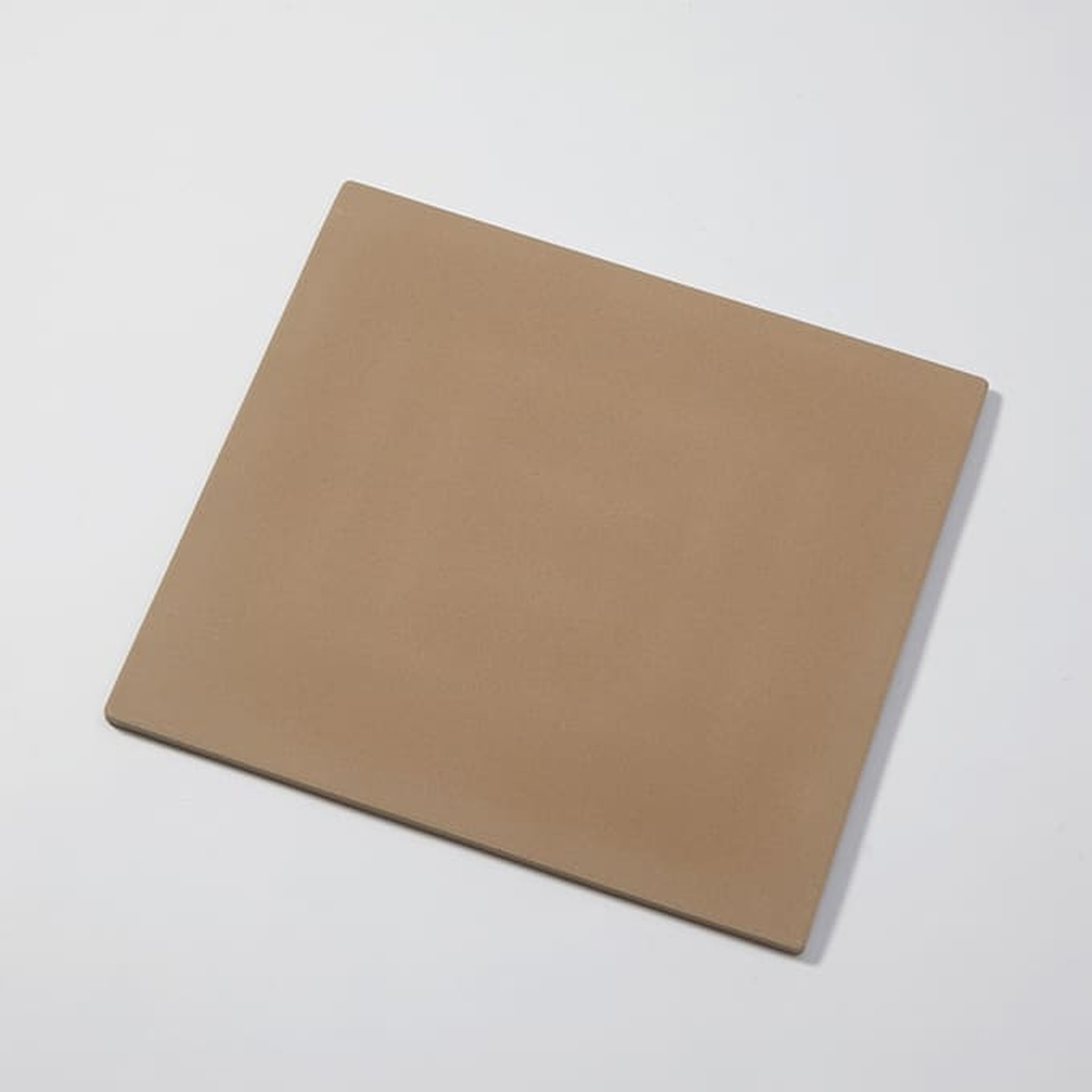American Metalcraft STONE14 square pizza stone in tan cordierite, 14-inch flat baking surface