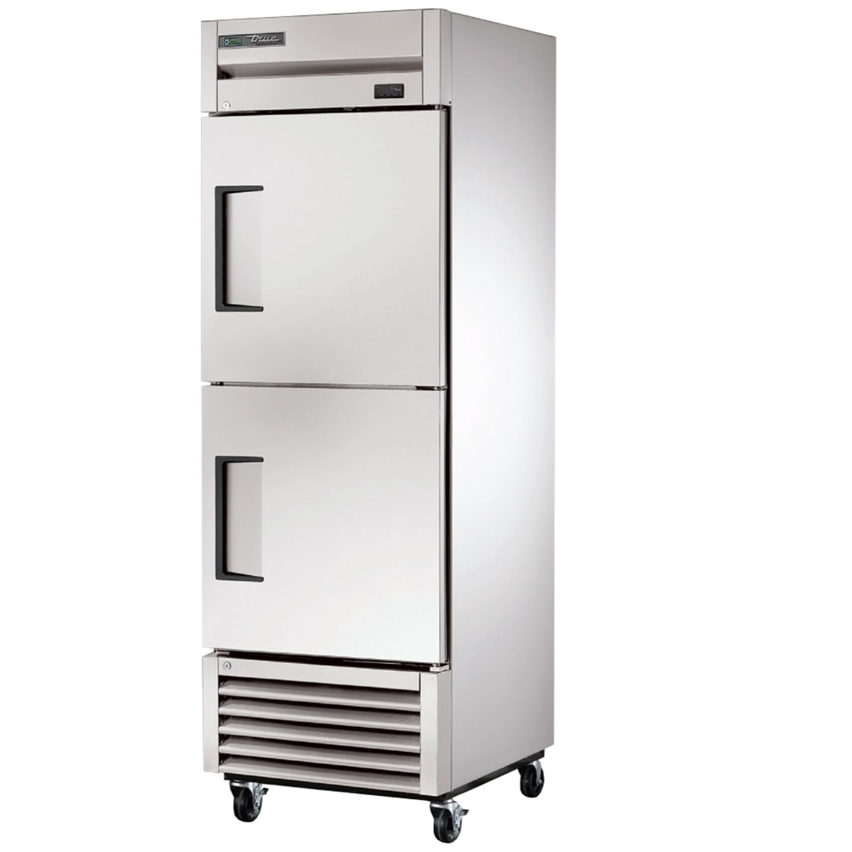 True T-23-2-HC one-section reach-in refrigerator with two solid half doors