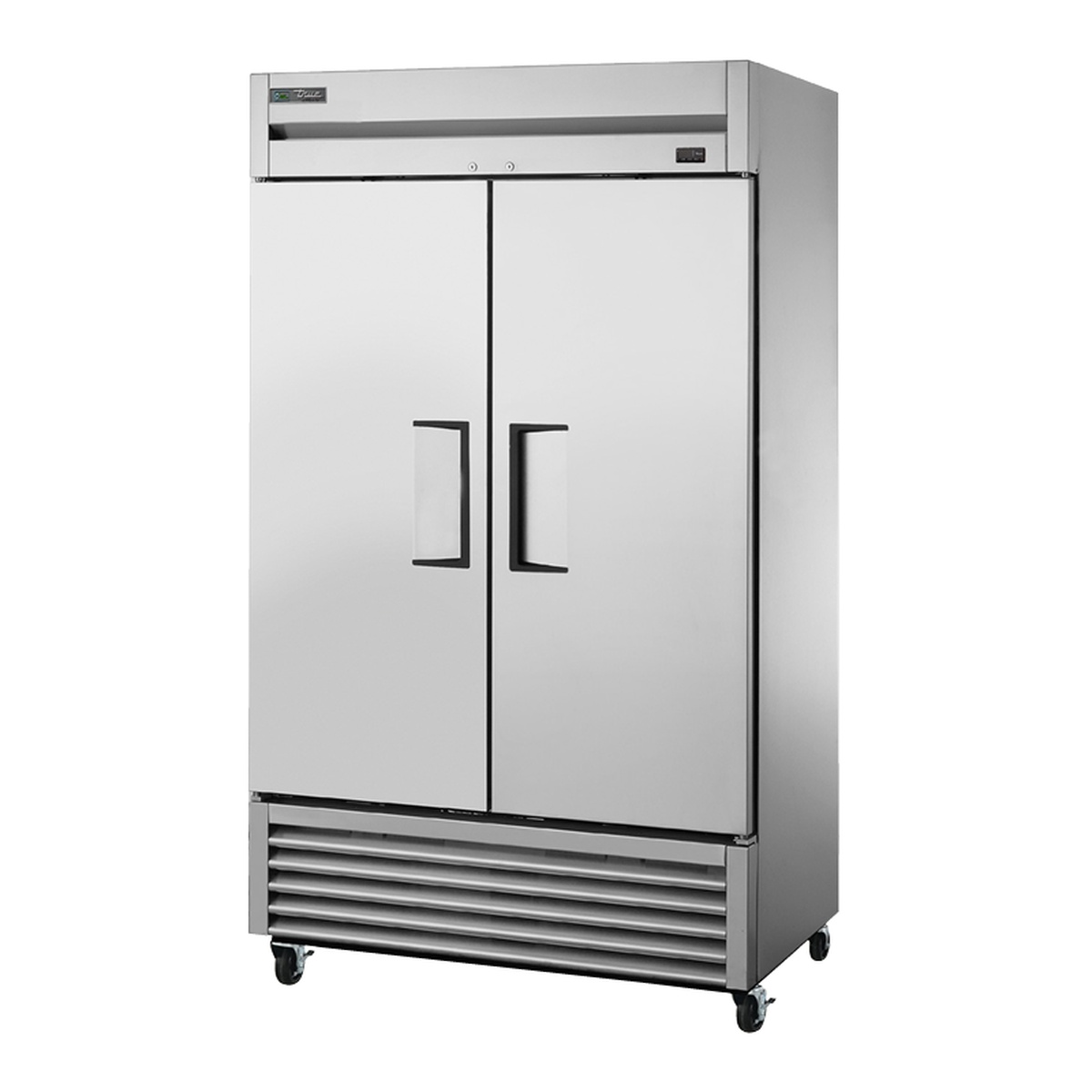 True T-43-HC two-door reach-in refrigerator with bottom-mounted grille