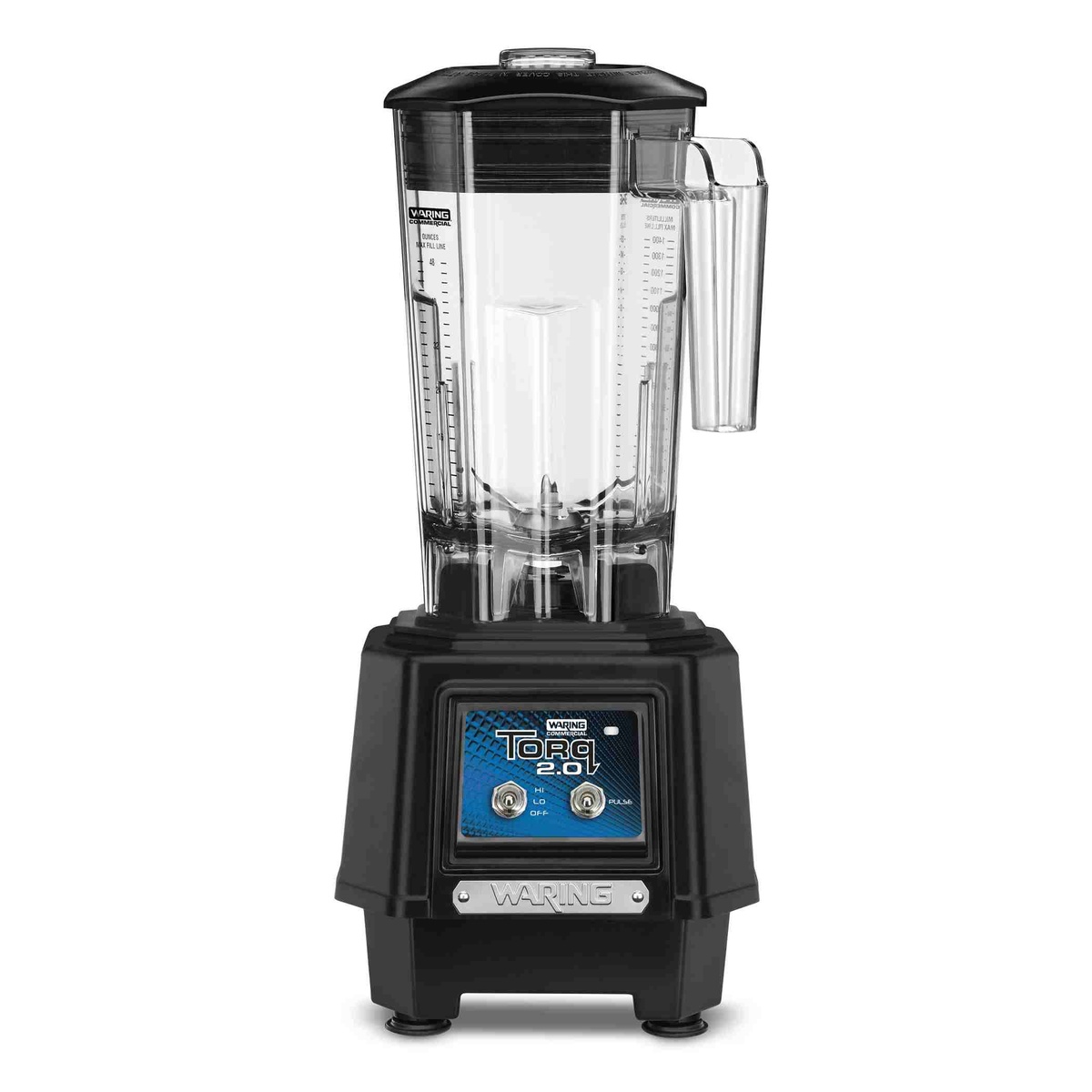 Waring Torq 2.0 TBB145 commercial blender with 48 oz jar and toggle switch base